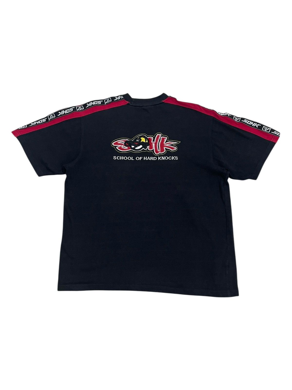 Fubu × JNCO School Of Hard Knocks Embroidery SOHK Tape Y2K Hip Hop Size US L / EU 52-54 / 3 - 1 Thumbnail
