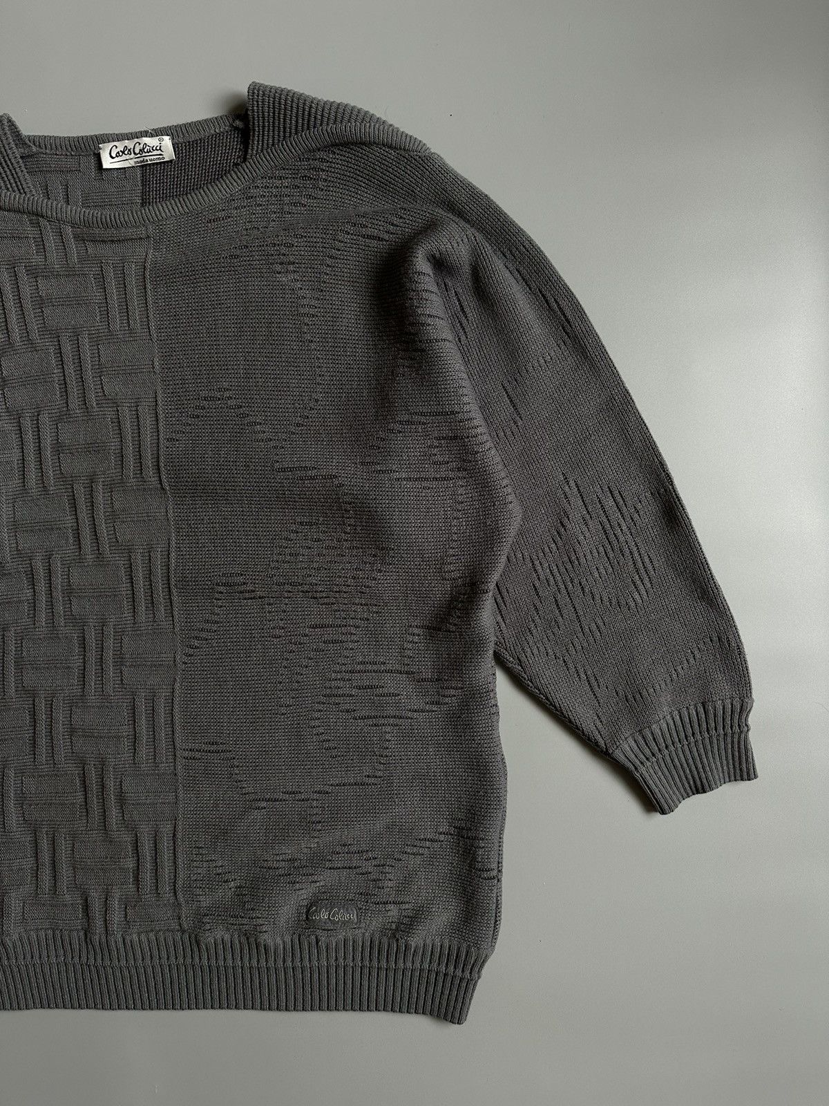 Vintage Vintage Carlo Colucci Knit Sweater Pullover Wool Size 54 Size US L / EU 52-54 / 3 - 3 Thumbnail