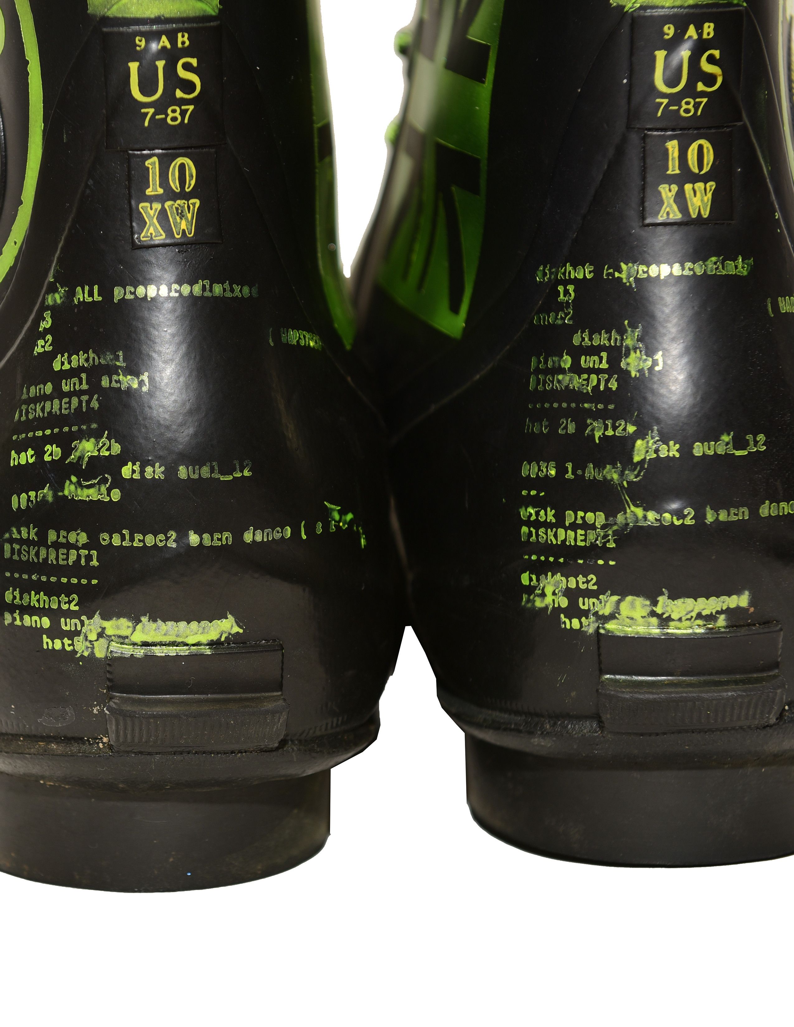 Vintage Vintage Aphex Twin Bunny Rave Boots by Digital Trenches Size US 10 / EU 43 - 8 Thumbnail