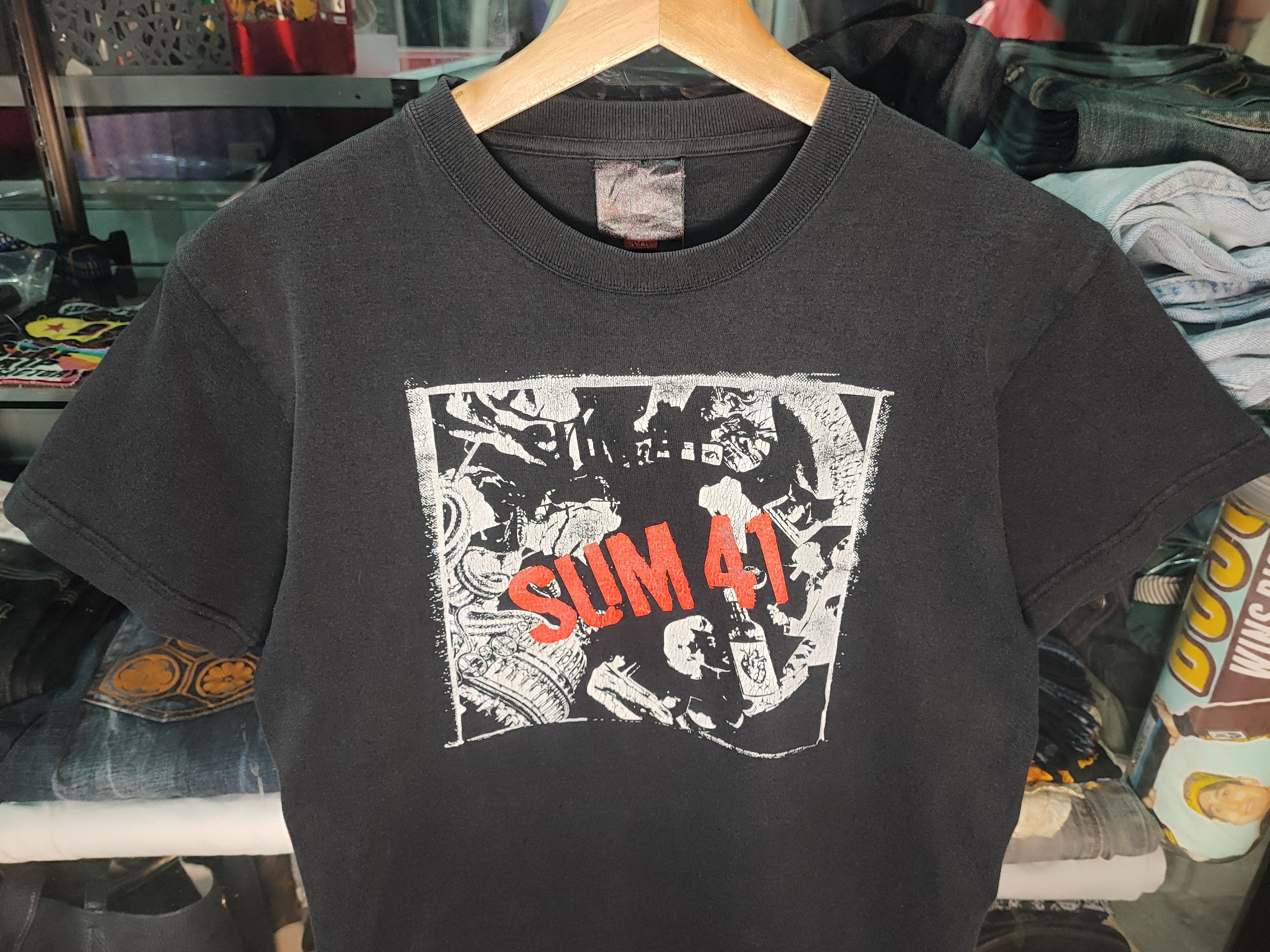 Band Tees Vintage Sum 41 "This Is Goodbye" Band T-Shirt Y2K Pop Punk Size US S / EU 44-46 / 1 - 4 Thumbnail