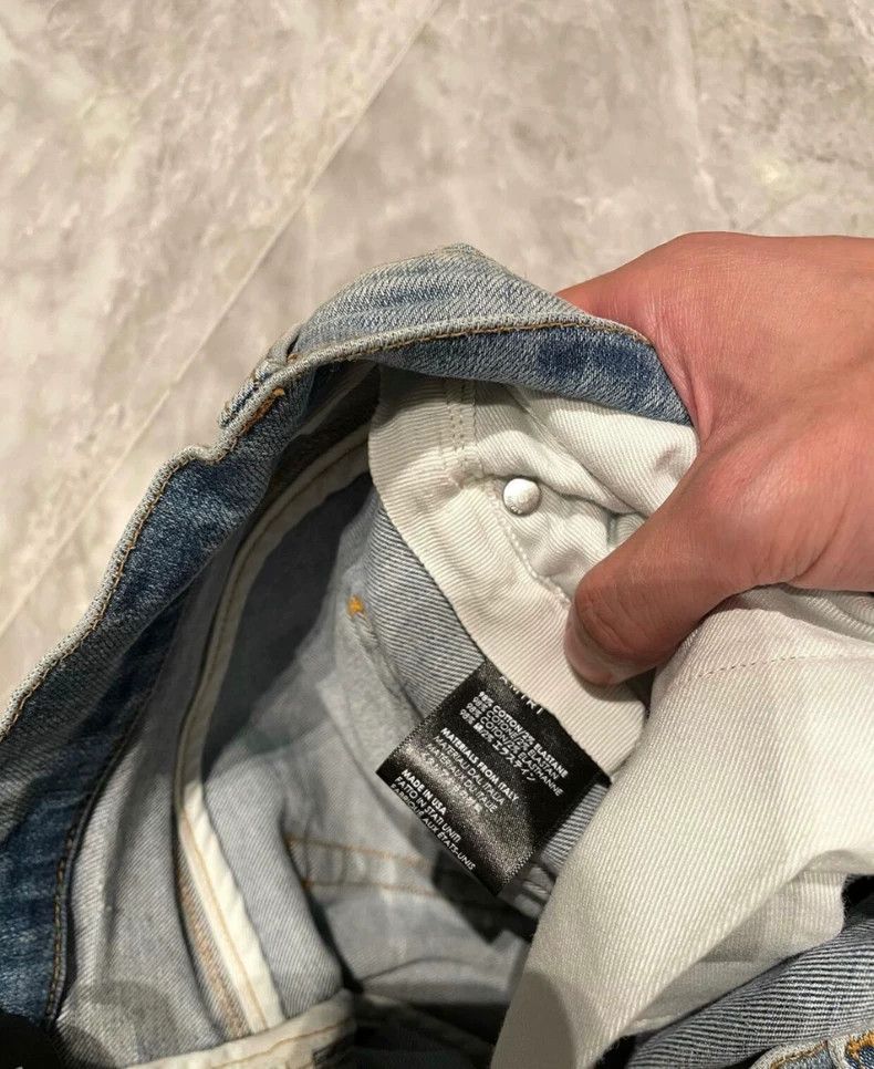Amiri Amiri art multi-element dyed blue jeans Size US 33 - 4 Thumbnail