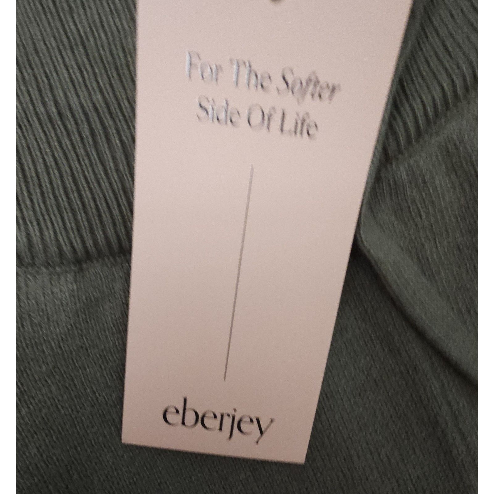 Eberjey Eberjey Softer Recycled Lounge Wide-Leg Sweatpants In Smoli Size 29" - 10 Thumbnail