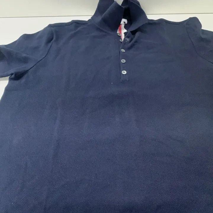 Thom Browne Thom Browne Short Sleeve Polo Shirt -2507 Size US S / EU 44-46 / 1 - 3 Thumbnail
