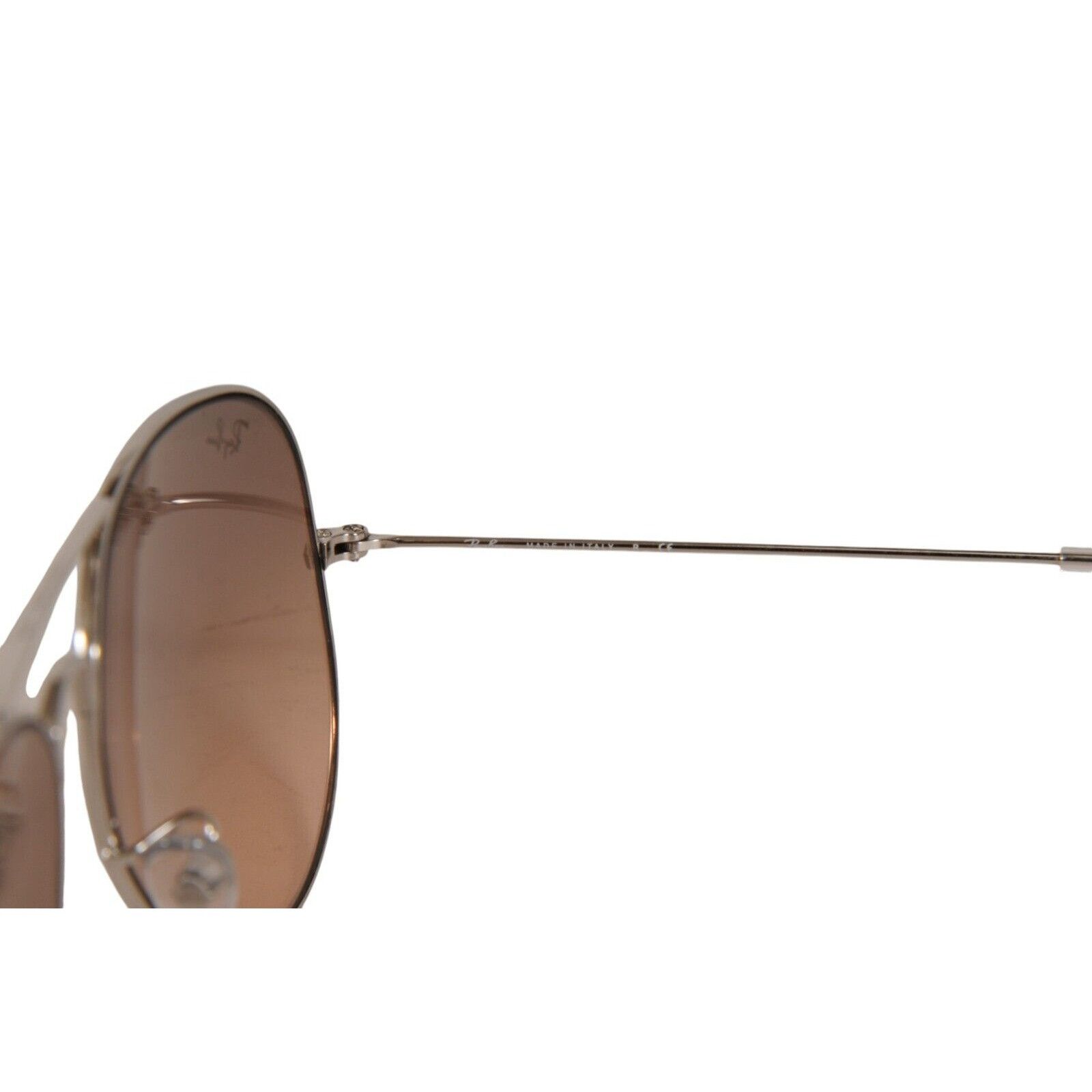 RayBan Aviator Large Metal Sunglasses Silver RB 3025 Size ONE SIZE - 5 Thumbnail