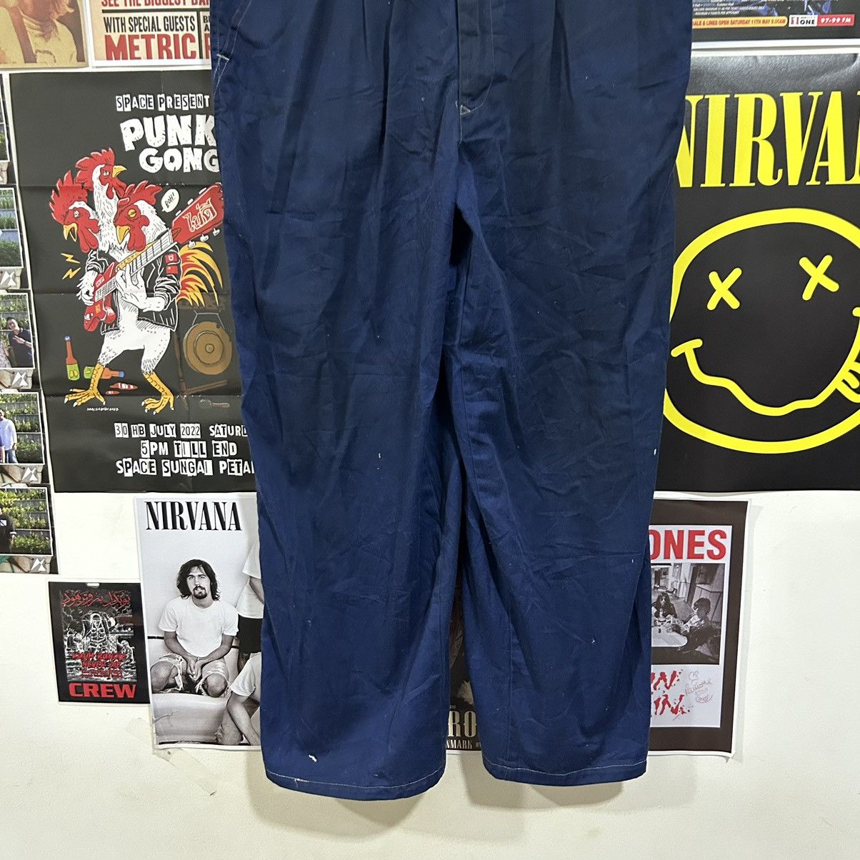 Vintage Vintage Good Year Carpenter Distressed Worker Overall Bid Size US 34 / EU 50 - 5 Thumbnail
