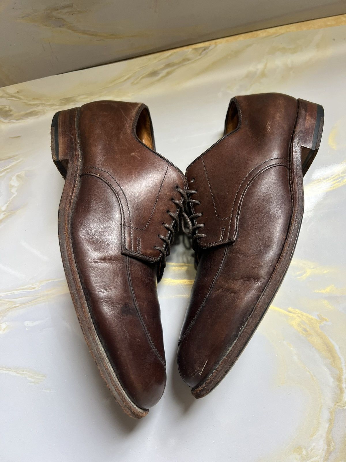 Alden Alden Men's Dress Shoes Loafers US8 Leather Brown Size US 8 / EU 41 - 5 Thumbnail