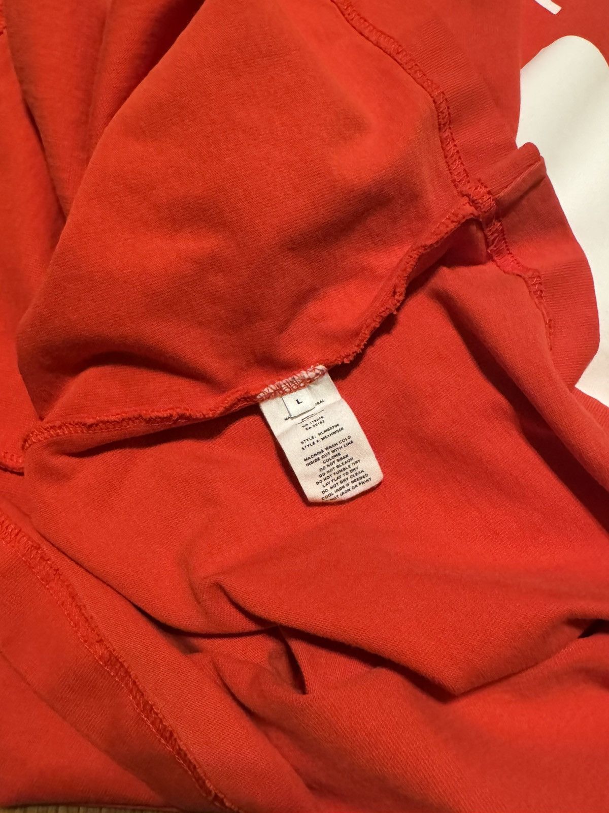 Helmut Lang Helmut Lang Lifegaurd Tee Size US L / EU 52-54 / 3 - 4 Thumbnail