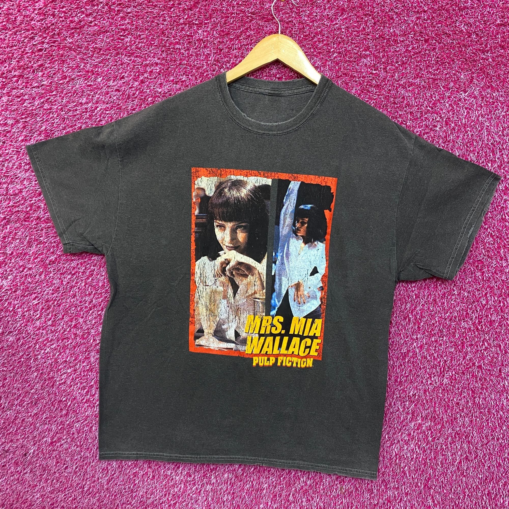 Rap Tees Mrs. Mia Wallace Pulp Fiction T-Shirt XL Size US XL / EU 56 / 4 - 3 Thumbnail