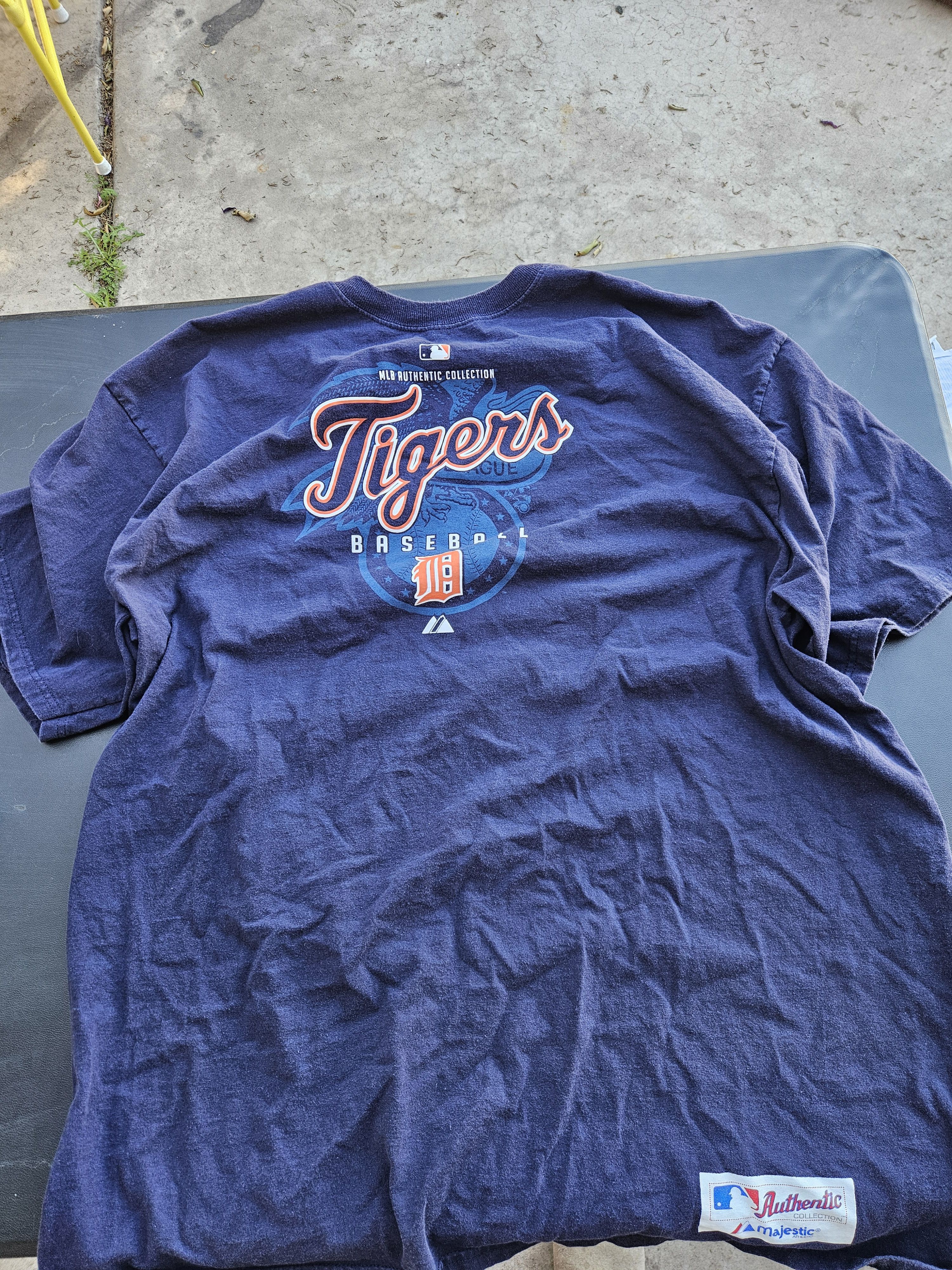 Majestic Detroit Tigers Y2K MLB Majestic Tee Size US XXL / EU 58 / 5 - 1 Thumbnail