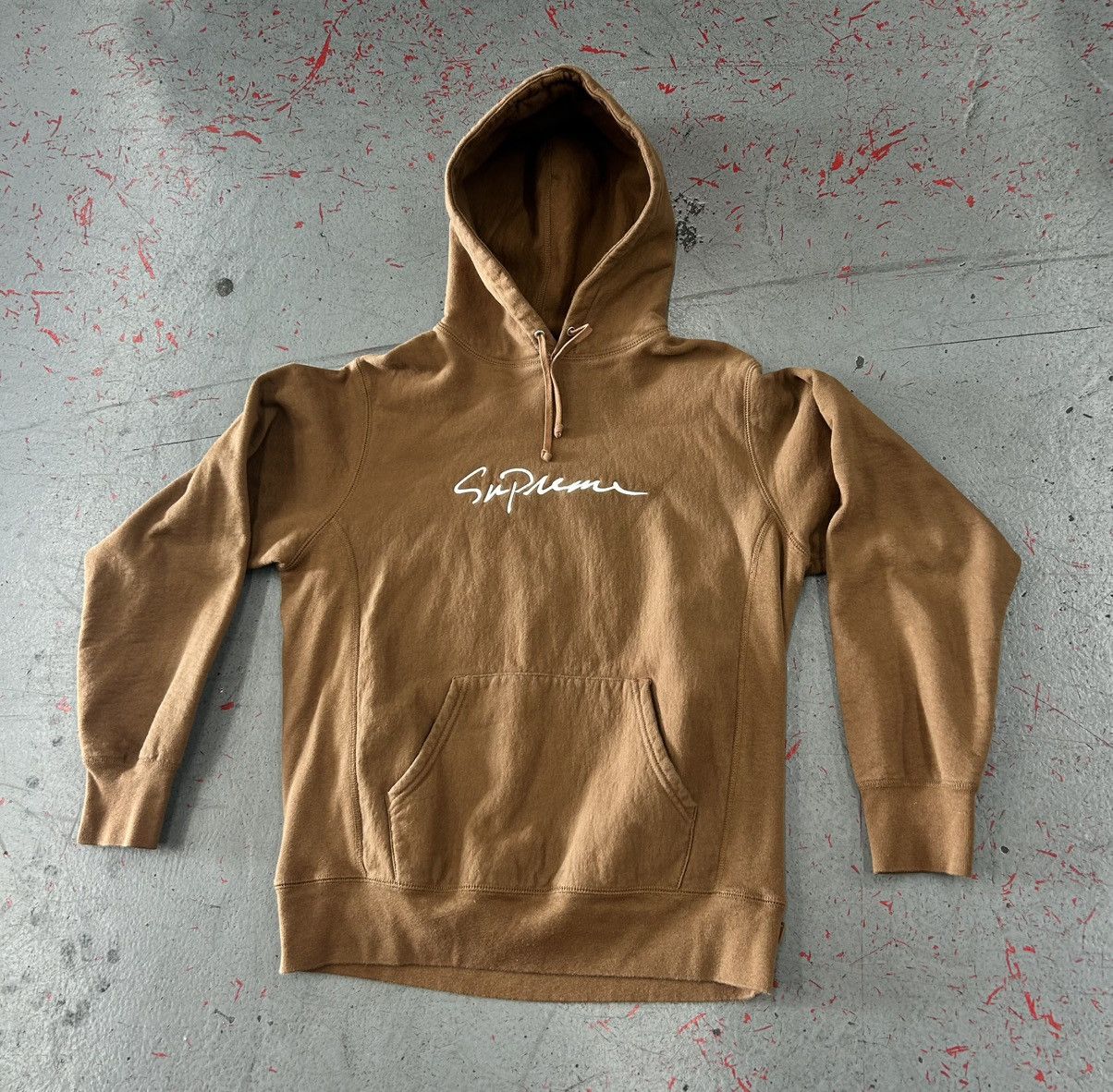 Supreme Classic Script Hoodie | Grailed