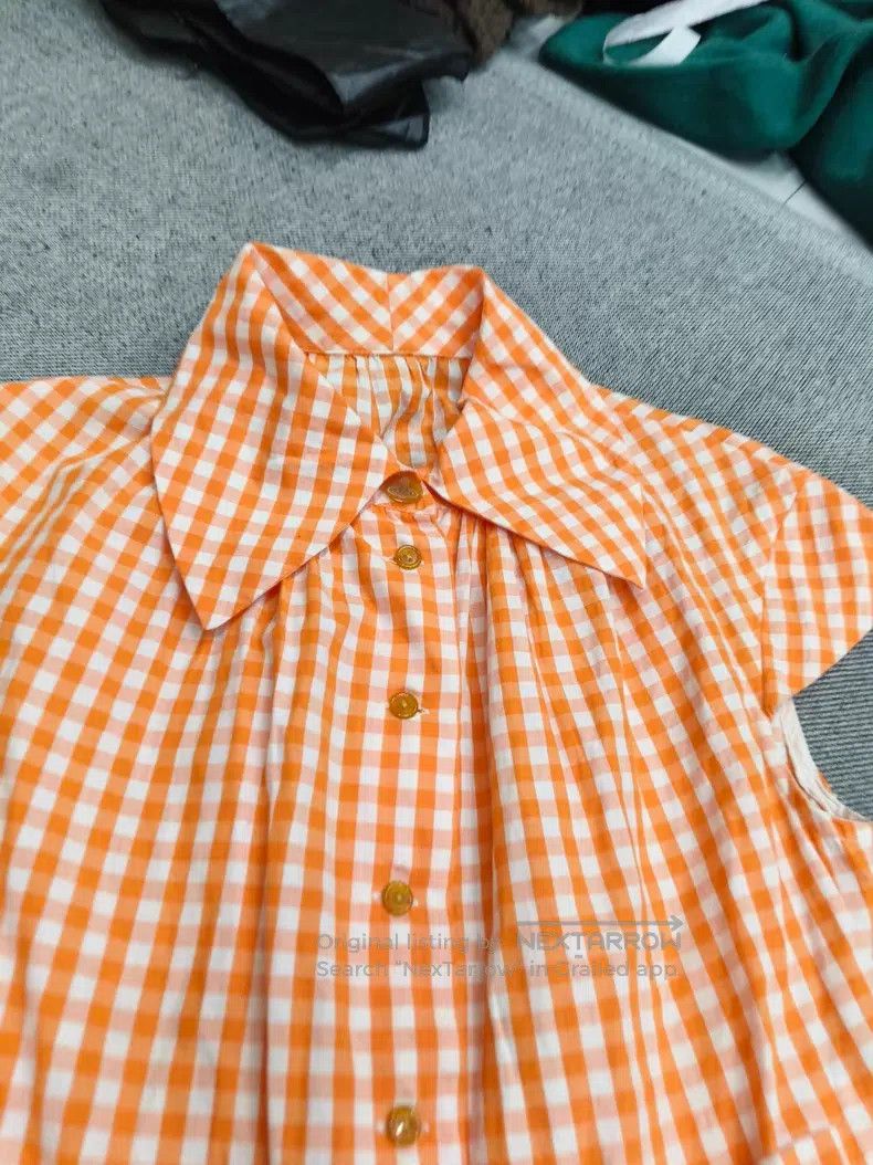 Vivienne Westwood Vivienne Westwood Orange Plaid Dress Size M / US 6-8 / IT 42-44 - 4 Thumbnail