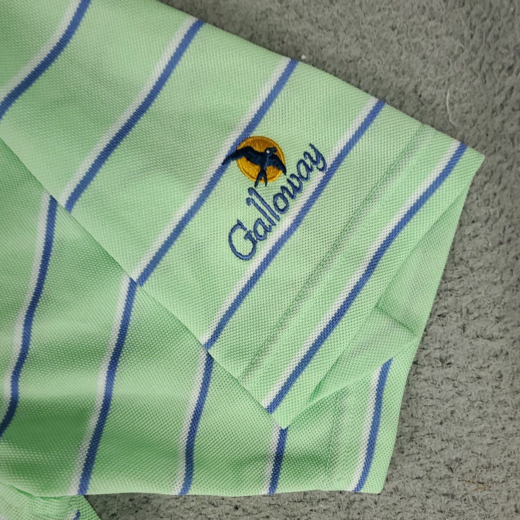 Peter Millar Peter Millar Polo Shirt Mens Medium Green Striped Golf Casual Short Sleeve Polo Shirt Mens Green Striped Golf Casual Short Sleeve Size US M / EU 48-50 / 2 - 3 Thumbnail