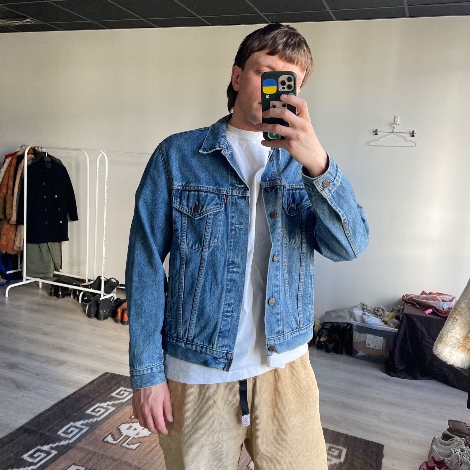 Levi's Levi's Vintage 90s Trucker Denim Jacket 8996AC Size US L / EU 52-54 / 3 - 1 Thumbnail