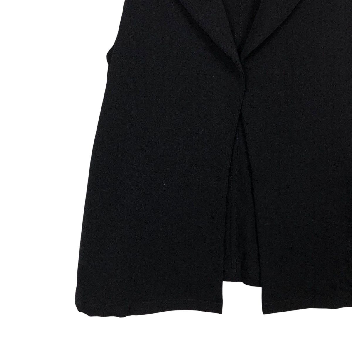 Limi Feu 📌Sleeveless Jacket Runway Rich Black No Button Limi Feu Size S / US 4 / IT 40 - 5 Thumbnail