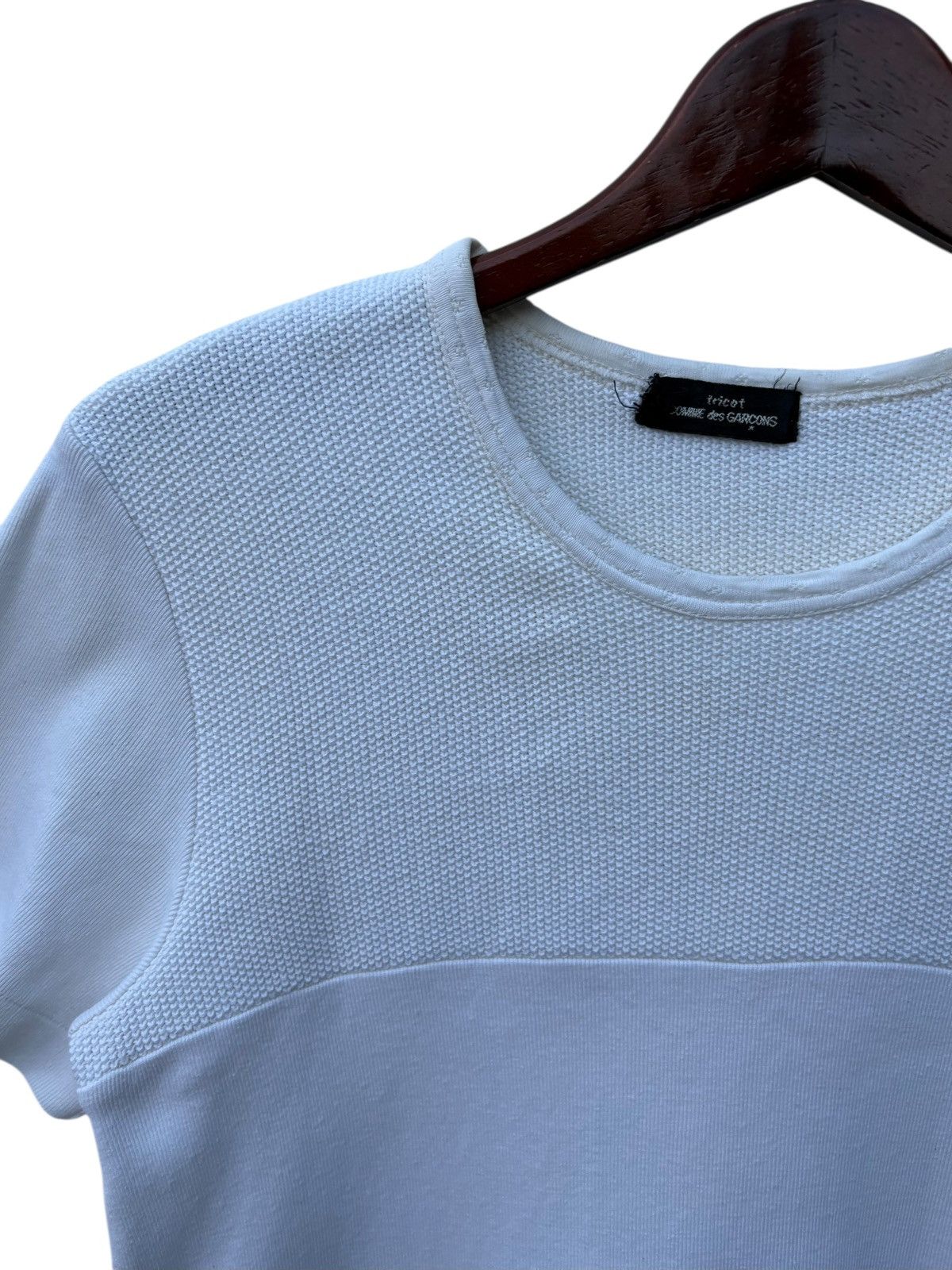 Tricot Comme des Garcons Cdg Tricot Women Short Sleeve Tee Size S / US 4 / IT 40 - 3 Thumbnail