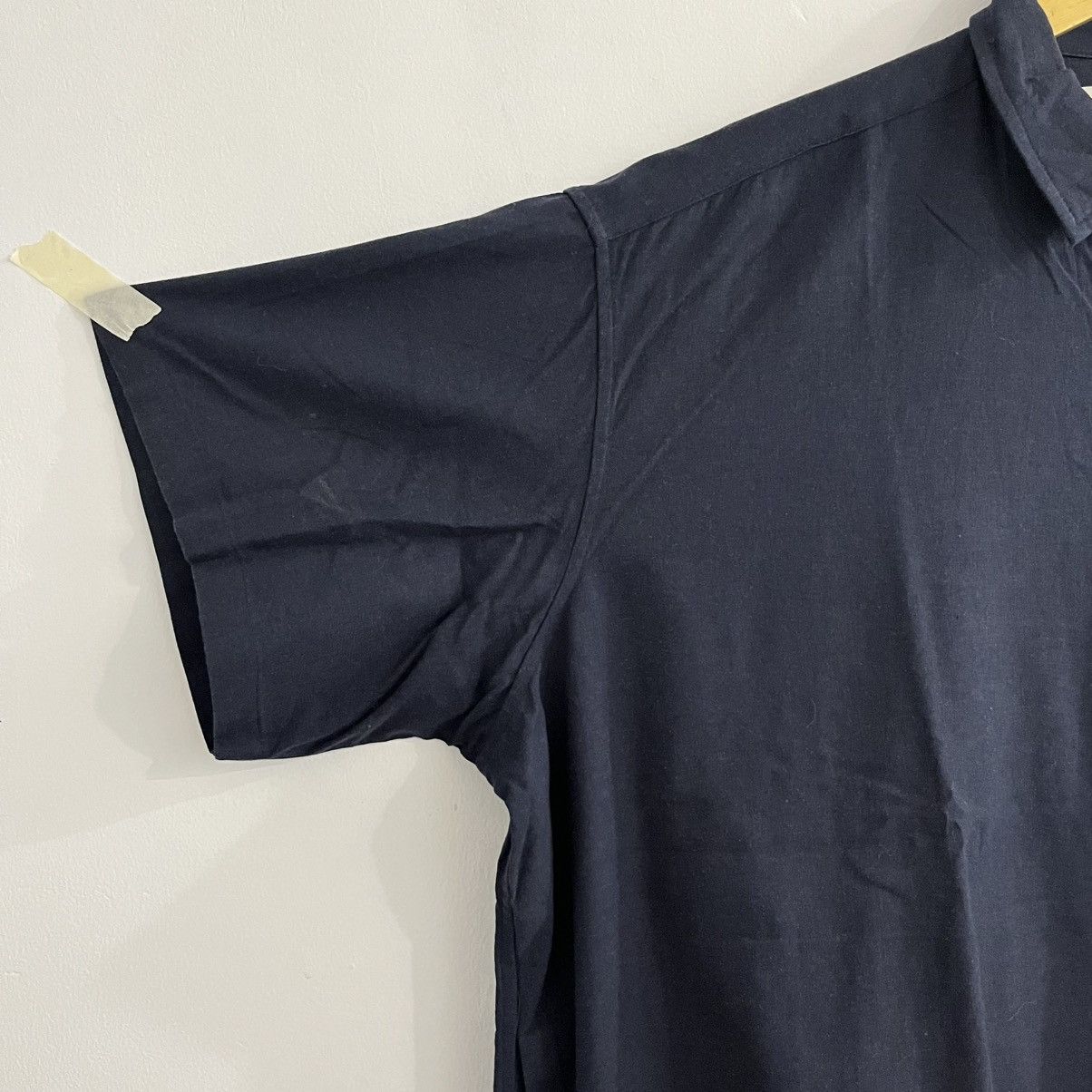 Japanese Brand Lafudge City Boy Oversized Shirt Darknavy Size US L / EU 52-54 / 3 - 4 Thumbnail