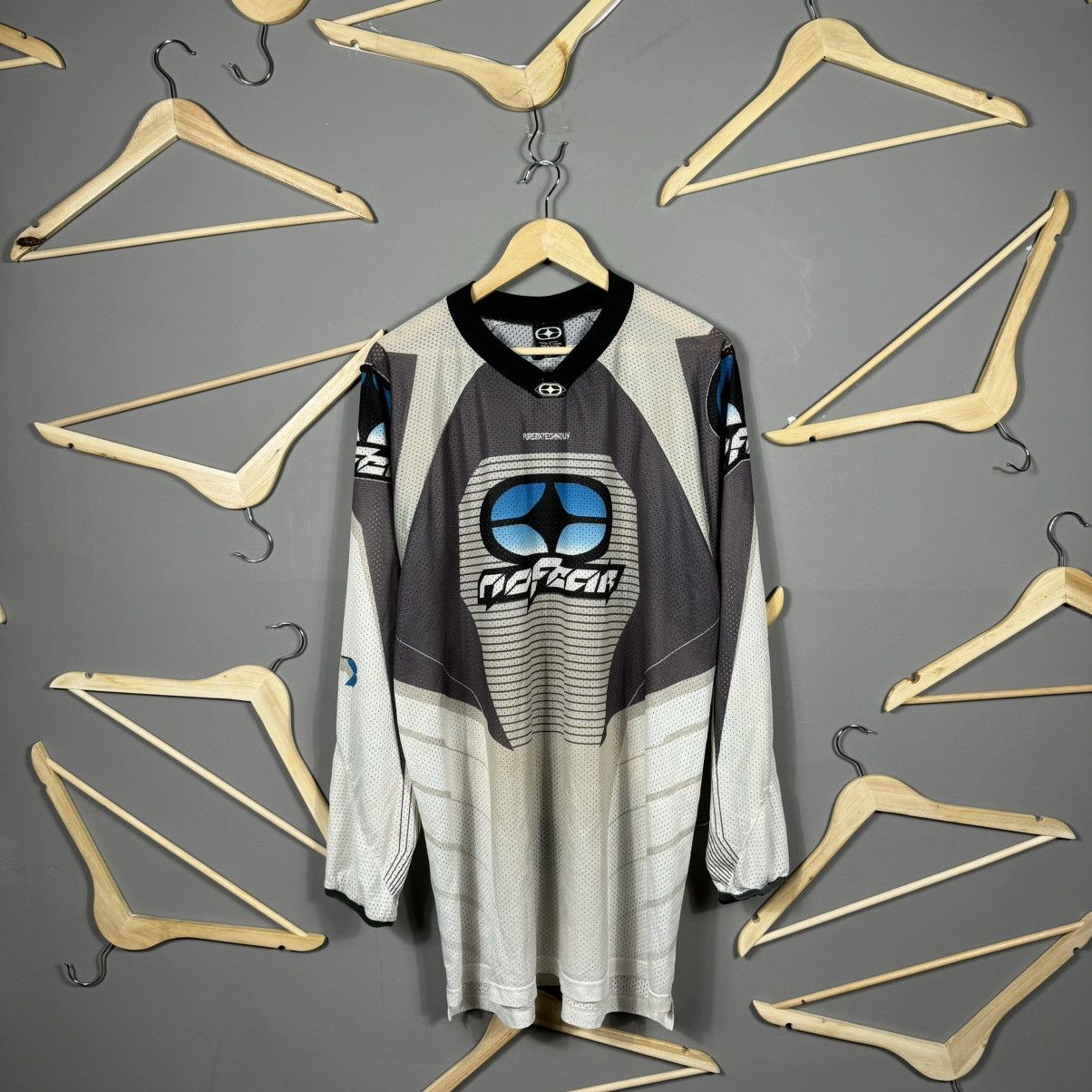 No Fear Vintage 90s No Fear Motorcycle Jersey XXL Size US XXL / EU 58 / 5 - 1 Thumbnail