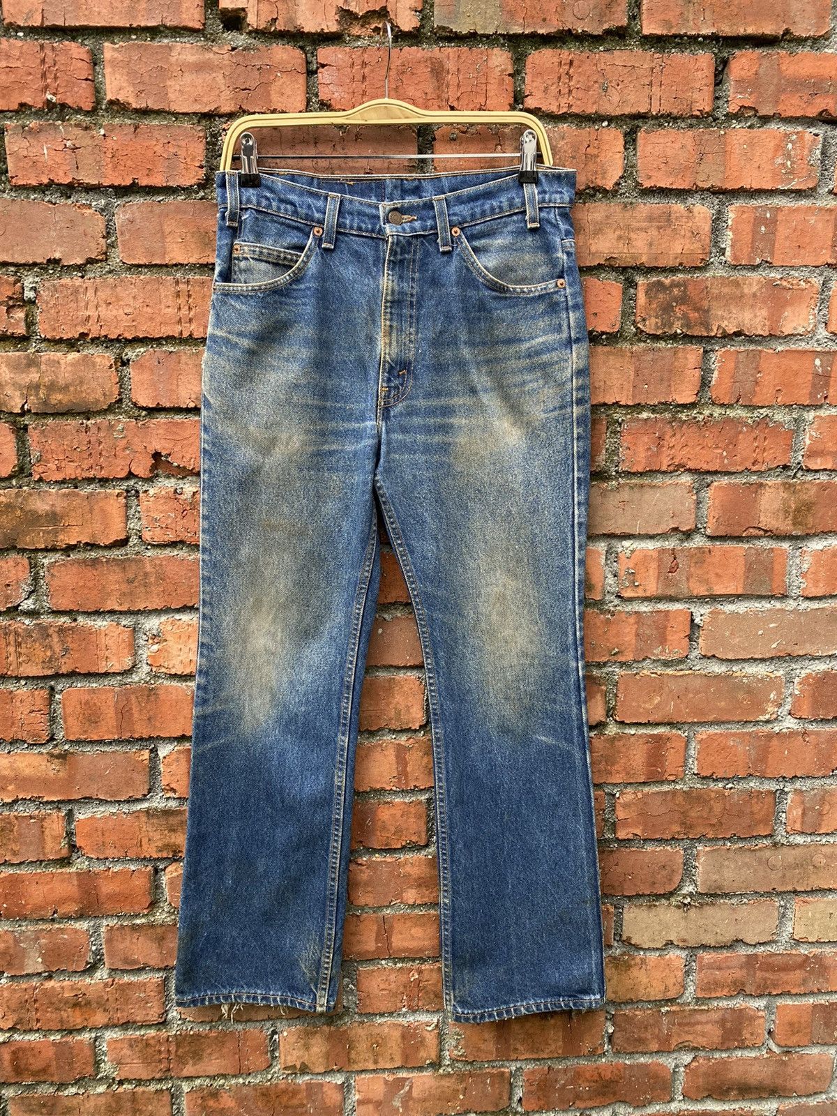 Levi's × Levi's Vintage Clothing × Vintage W32x29.5 Vintage levi's 517 flare bootcut orange tab Size US 32 / EU 48 - 1 Thumbnail