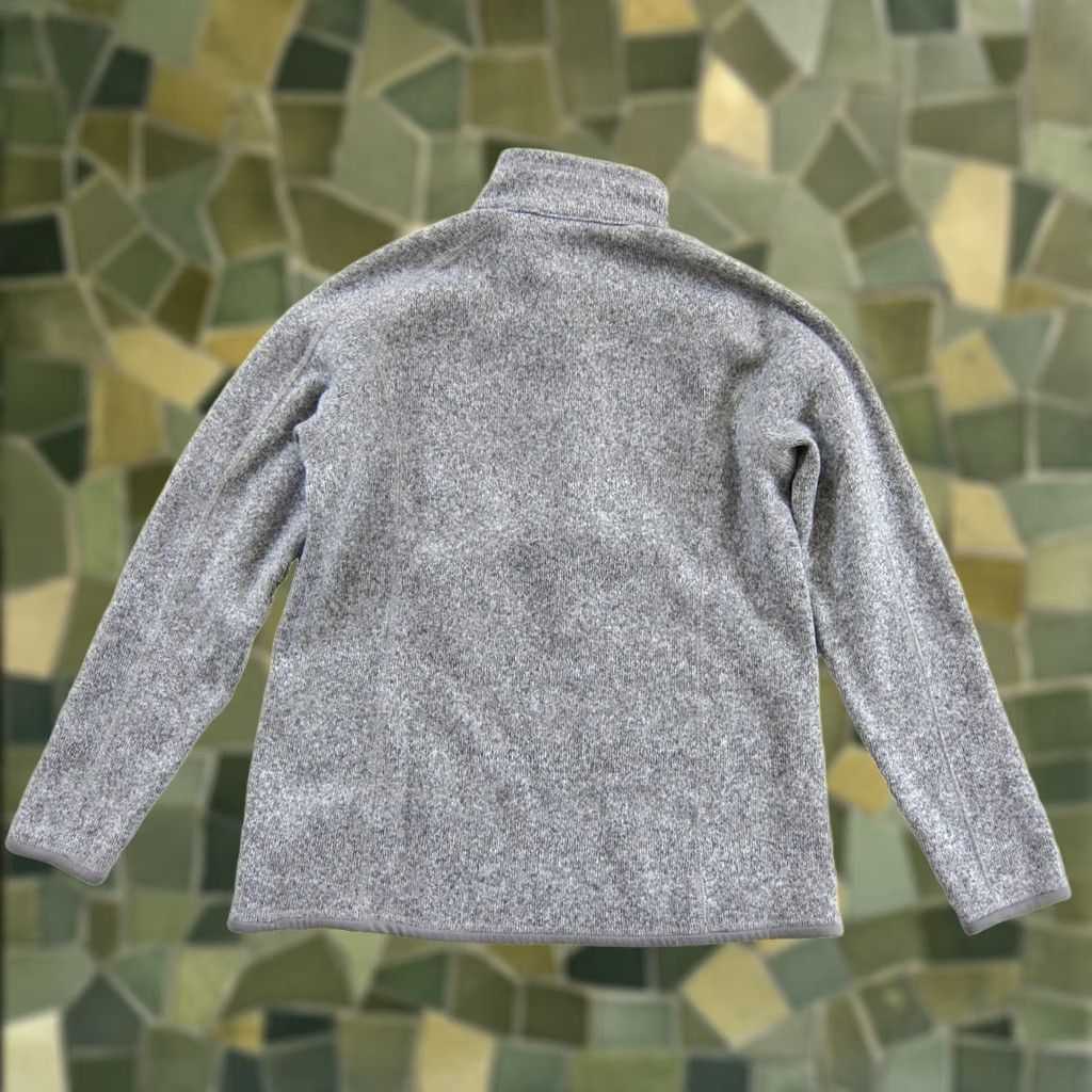 Patagonia Patagonia Sweater Womens L Gray New Zevia Logo Women Better Zip Fleece Pullover Size L / US 10 / IT 46 - 1 Thumbnail