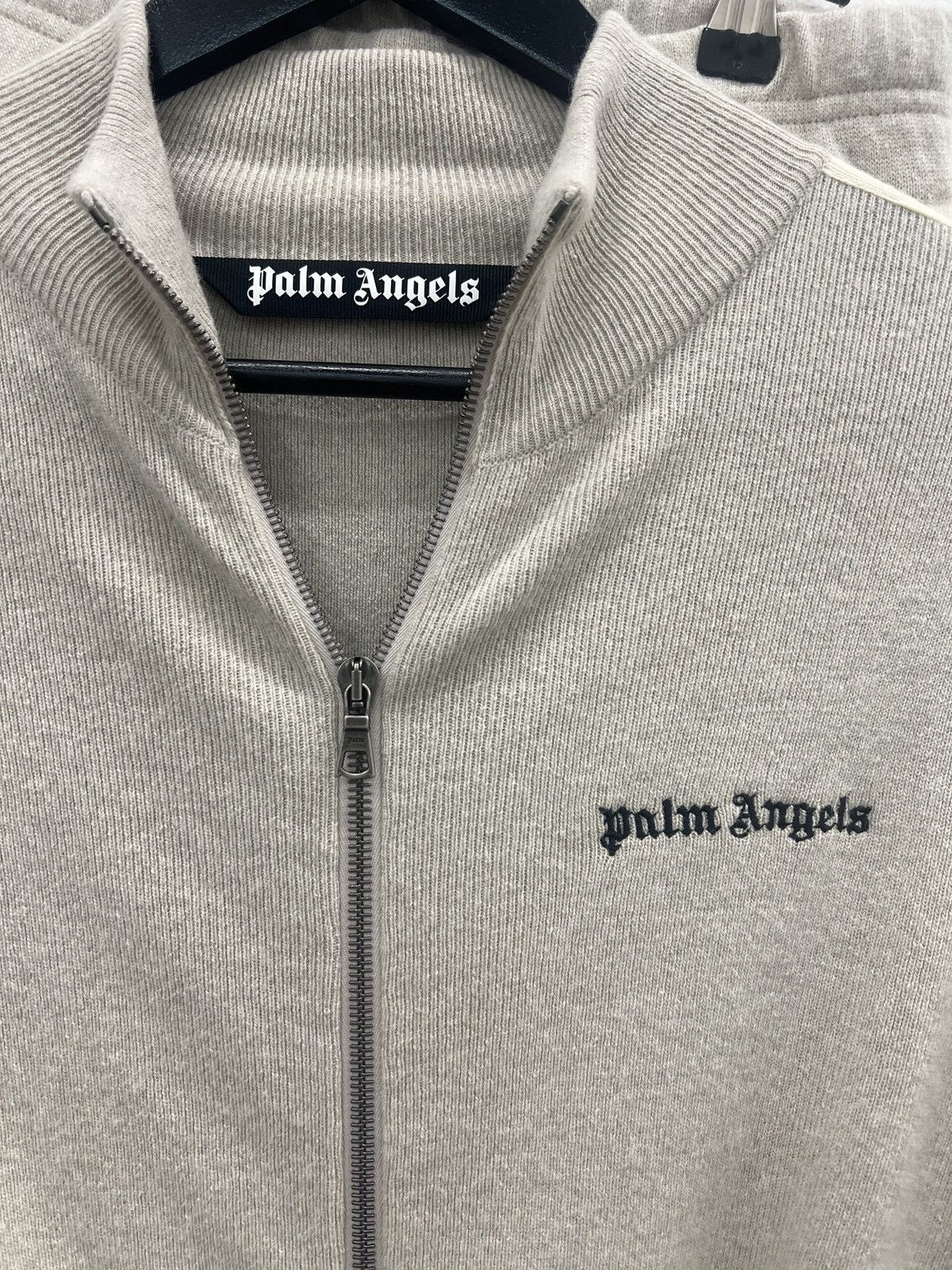 Palm Angels Palm Angels Fw24 Classic Logo Knit Track Jacket and pants Size XS / US 0-2 / IT 36-38 - 4 Thumbnail