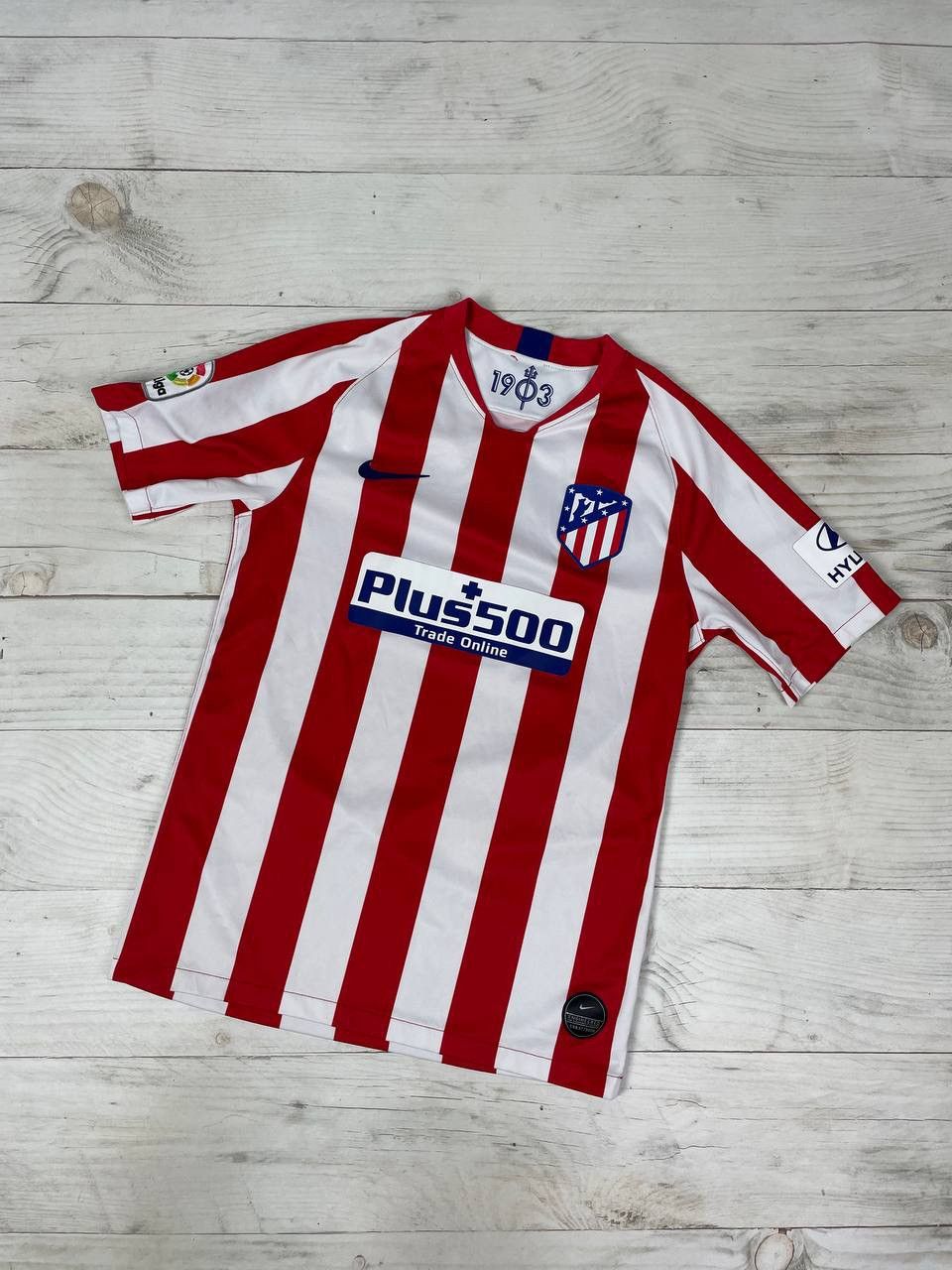 Nike Nike Atletico Madrid 2019 2020 Home Shirt Soccer Jersey Size US S / EU 44-46 / 1 - 1 Thumbnail
