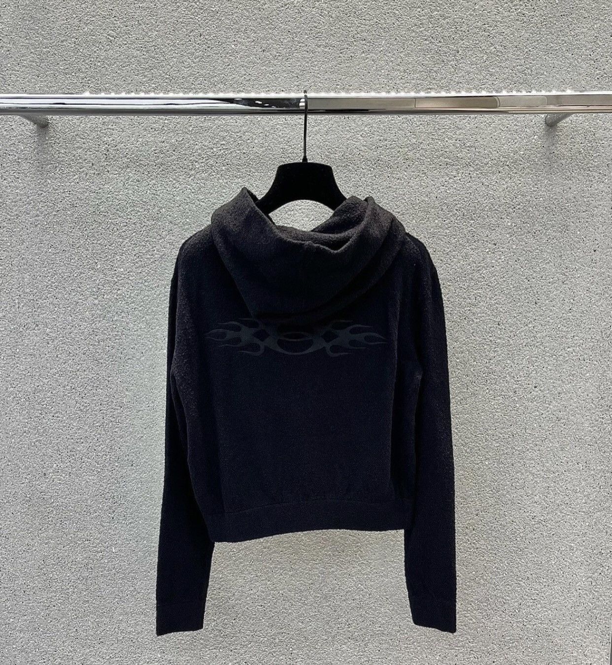 Balenciaga Balenciaga 24fall flame looped fleece sweatshirt jacket Size US L / EU 52-54 / 3 - 4 Thumbnail