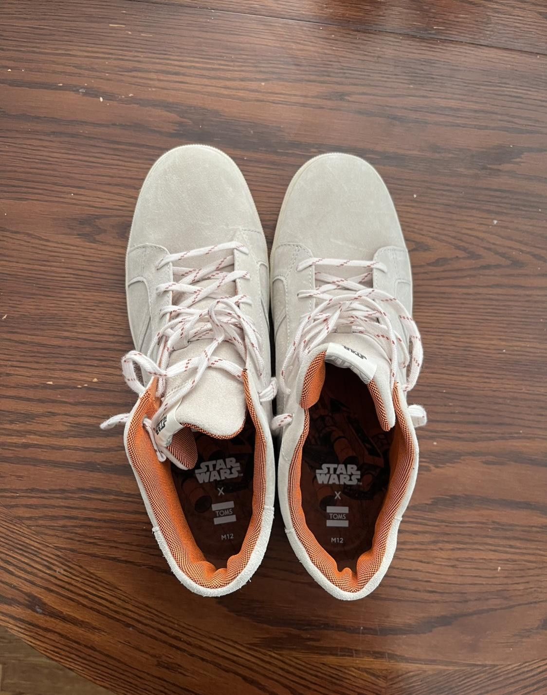 Toms Toms x Luke Skywalker high top sneakers Size US 12 / EU 45 - 2 Thumbnail
