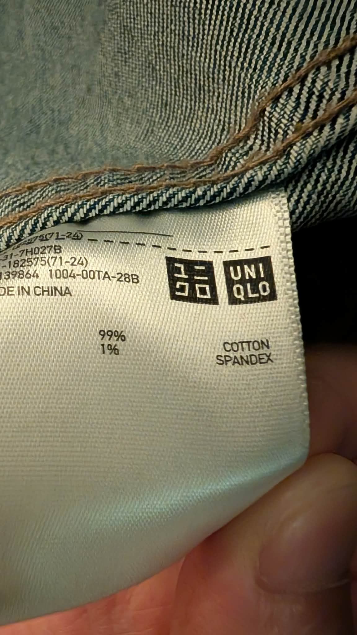 Uniqlo Uniqlo Light Denim Jacket Size US L / EU 52-54 / 3 - 6 Thumbnail