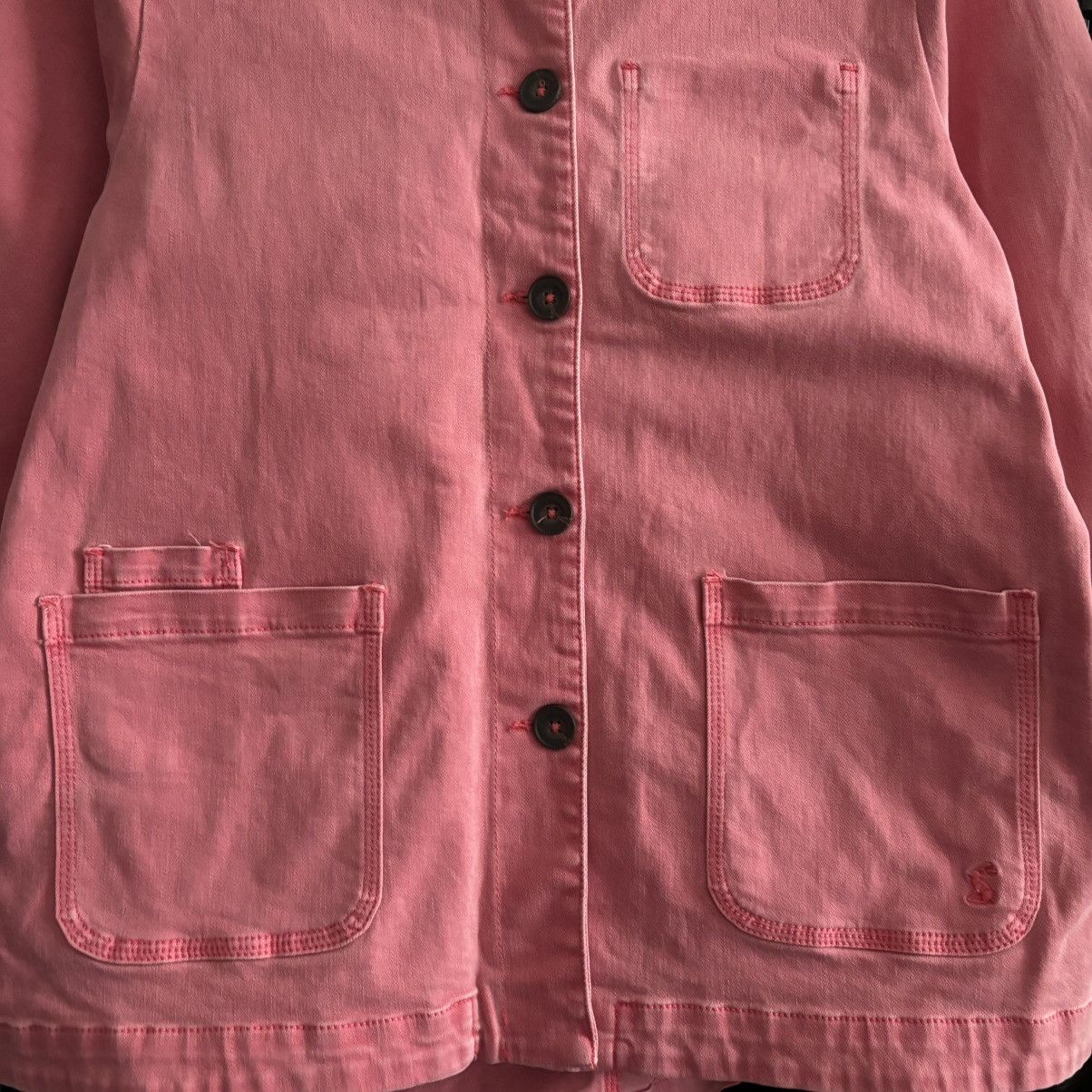 Vintage Vintage Workwear Pink Michigan Denim Jacket Grunge ERD Punk Size US M / EU 48-50 / 2 - 2 Thumbnail