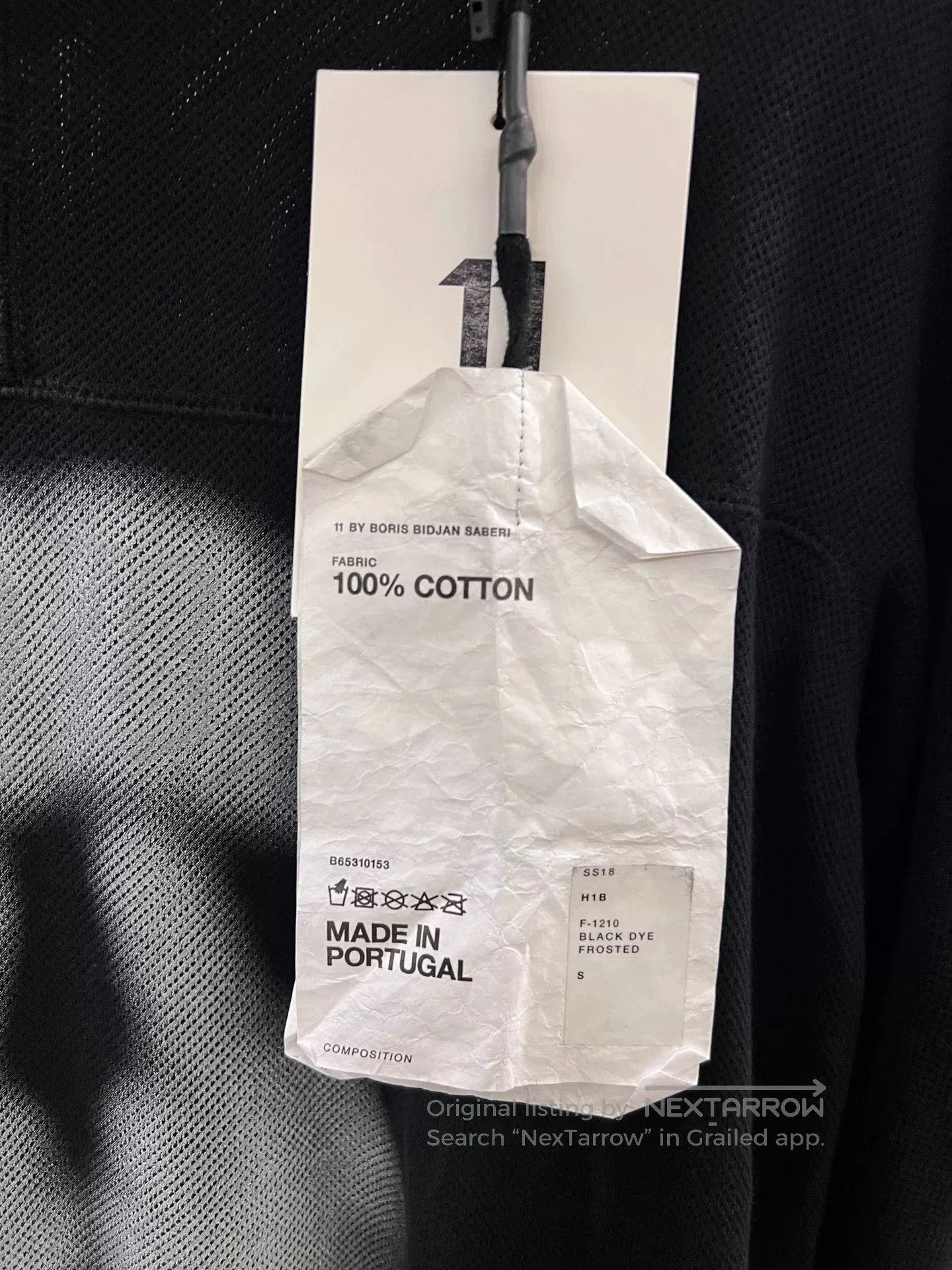 11 By Boris Bidjan Saberi Boris Bidjan Saberi 11by bbs Mesh Print Hoodie. Size US S / EU 44-46 / 1 - 5 Thumbnail