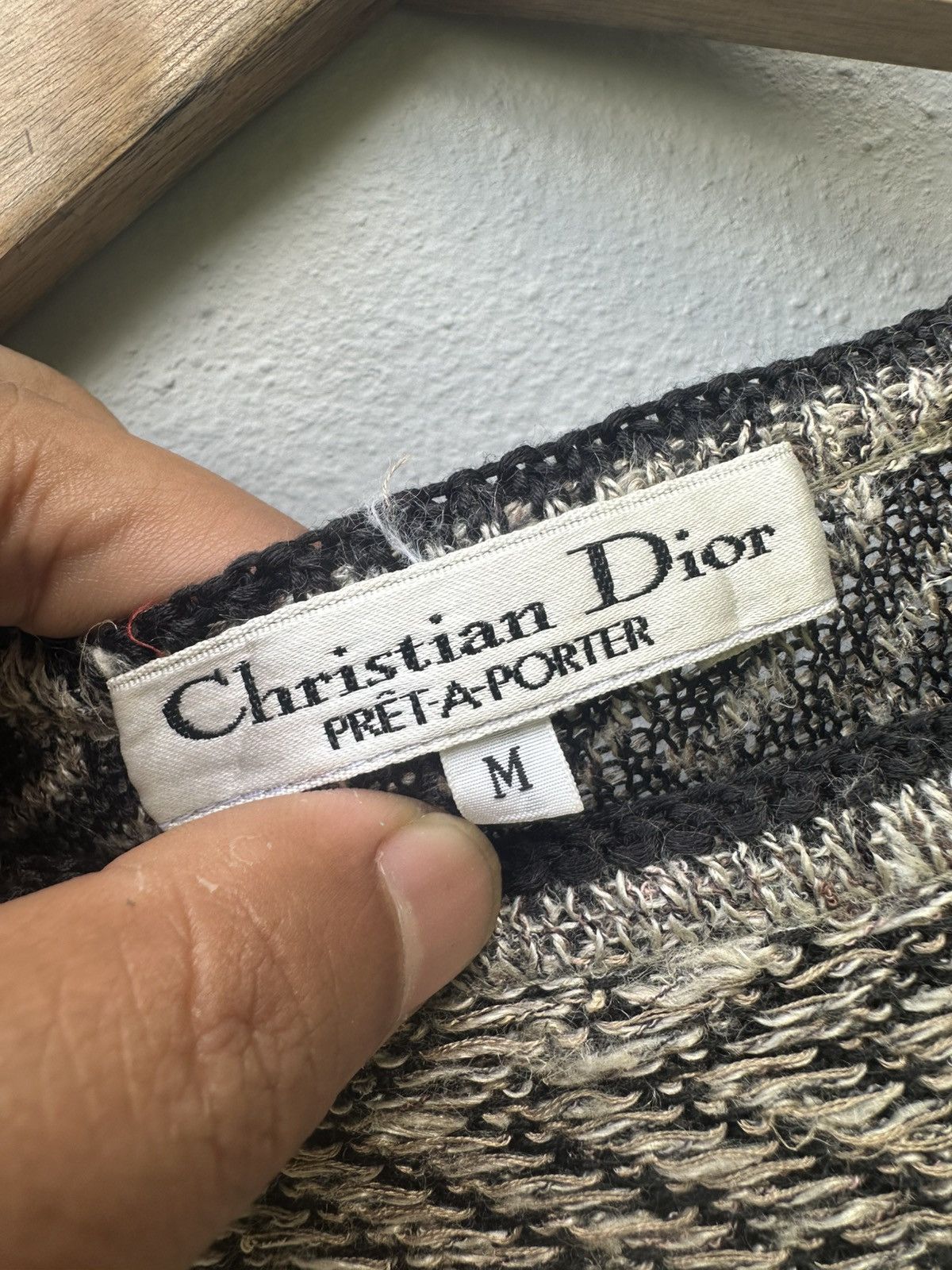 Christian Dior Monsieur Vintage Christian Dior Pre A Porter Knitwear Size M / US 6-8 / IT 42-44 - 13 Thumbnail