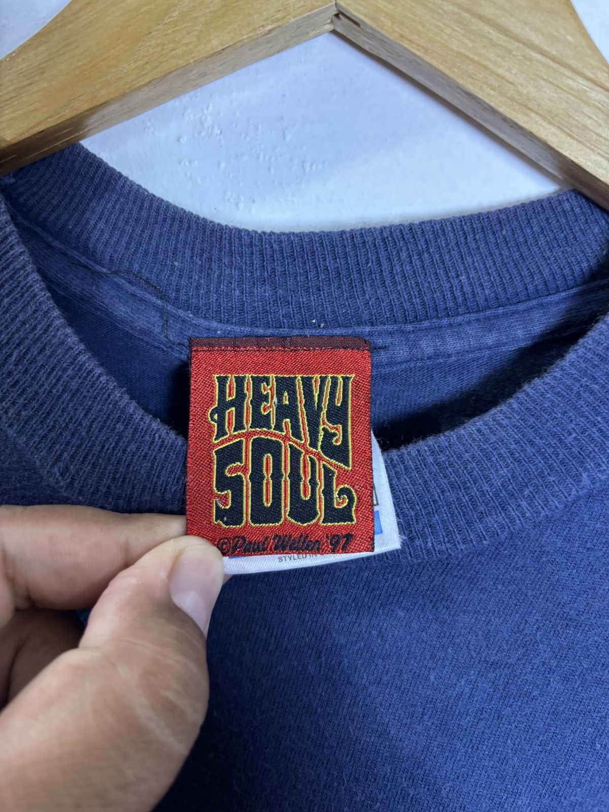 Band Tees × Vintage Vintage 90’s Paul Weller Longsleeve Shirt Size US M / EU 48-50 / 2 - 3 Thumbnail