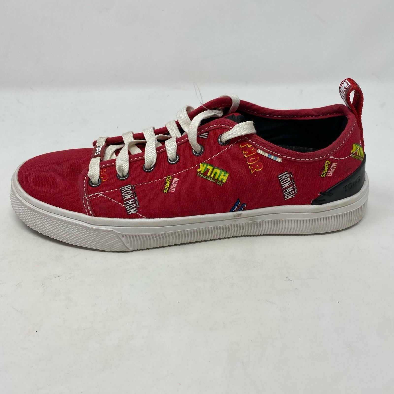 Toms Toms x Marvel Trvl Lite Low Lace-Up Red Synthetic Size 6 Size US 6 / IT 36 - 2 Thumbnail