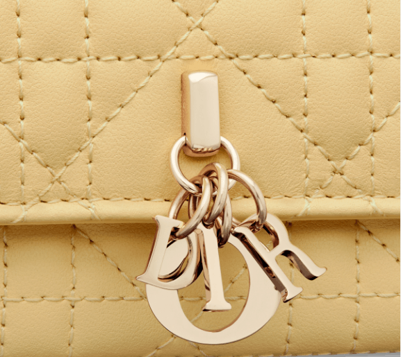 Dior o1w1db10426 S0966O Size : OS / Wallet in Pastel Yellow Size ONE SIZE - 5 Thumbnail