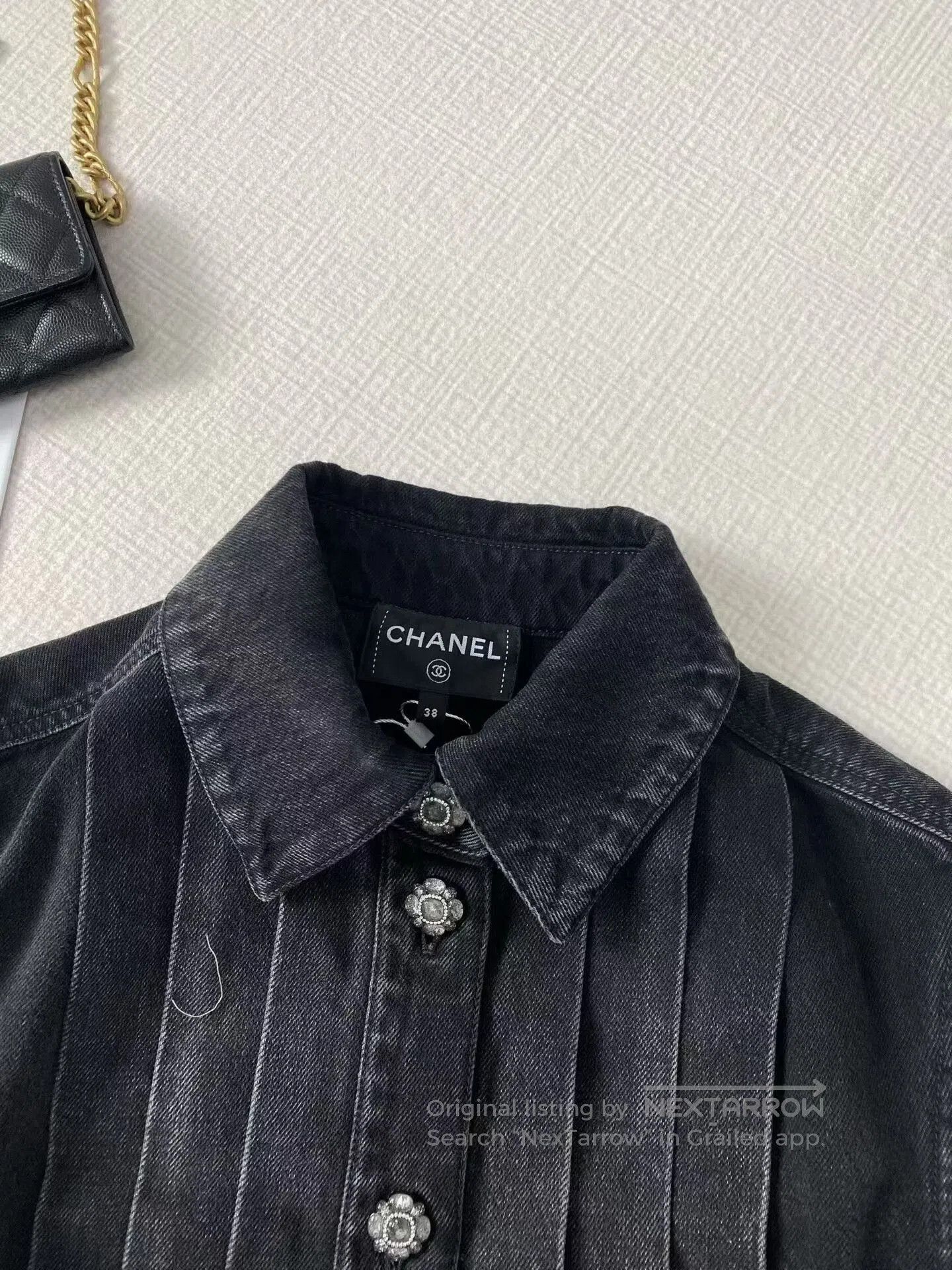 Chanel Chanel Denim Vest 24A Size 38. Size S / US 4 / IT 40 - 3 Thumbnail