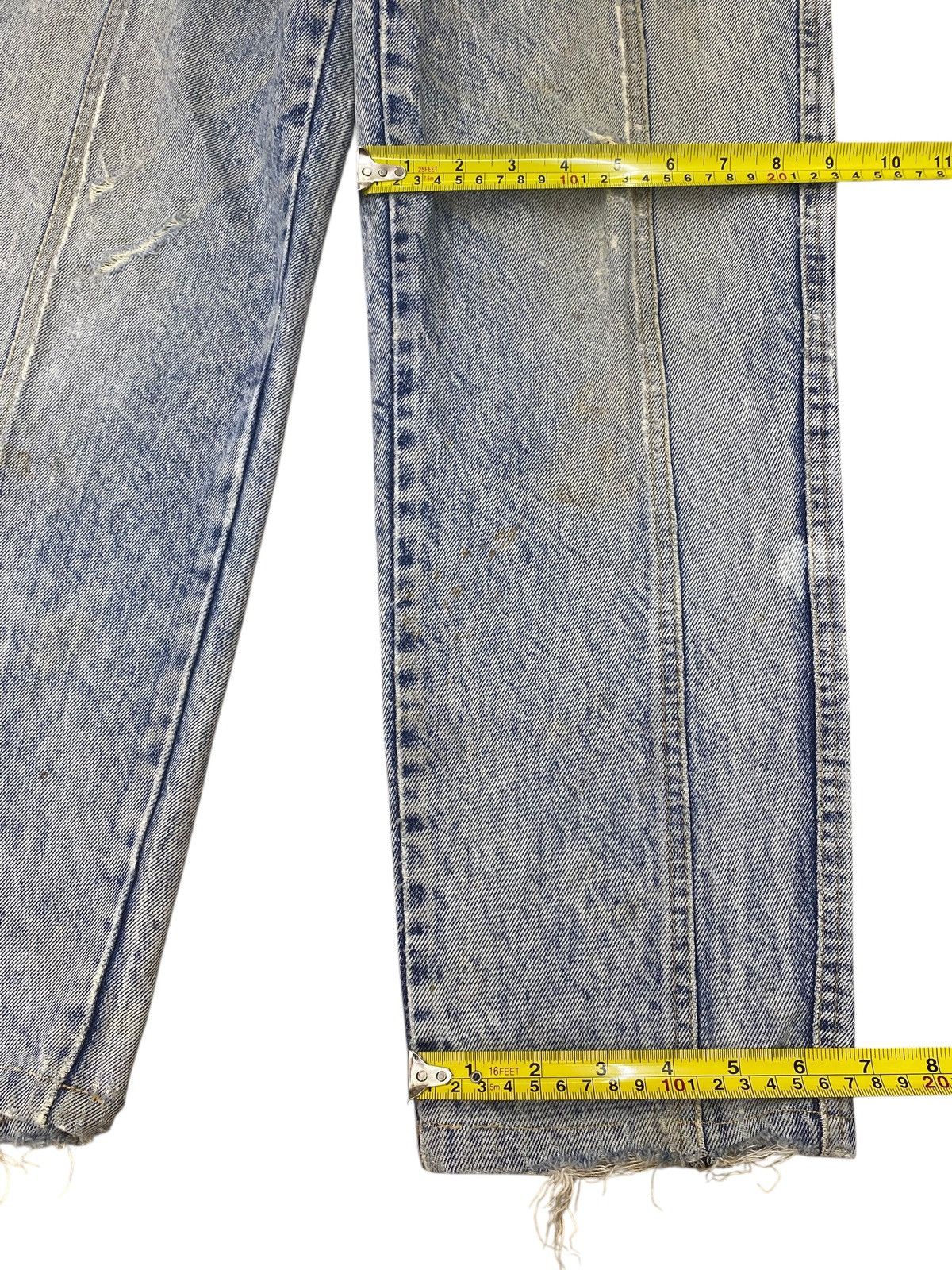 Japanese Brand Japanese Brand Blue Acid Wash Style Arrow Line Jeans Size US 28 / EU 44 - 8 Thumbnail