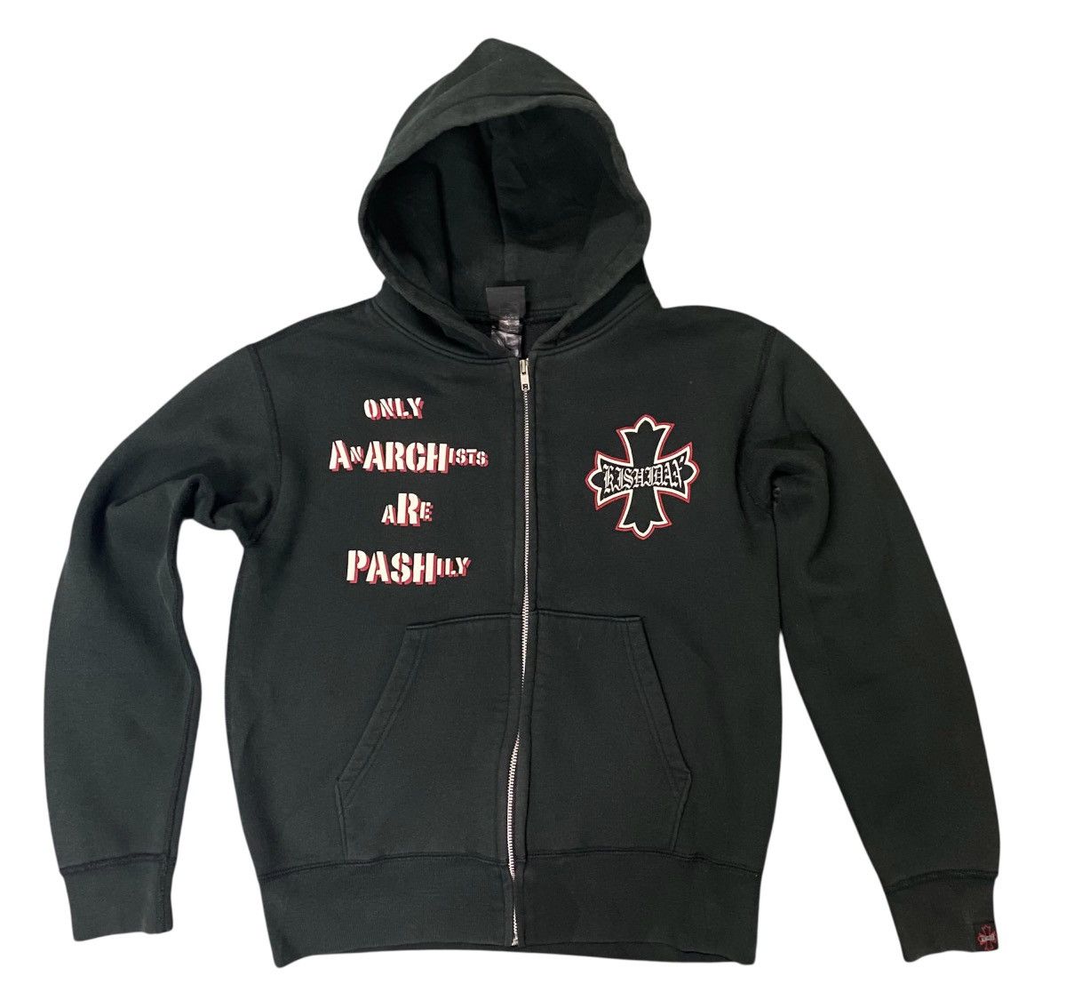 Seditionaries Rare Kishidenne Wrerutogood Punk Hoodie Only Anarchists Size US M / EU 48-50 / 2 - 1 Thumbnail