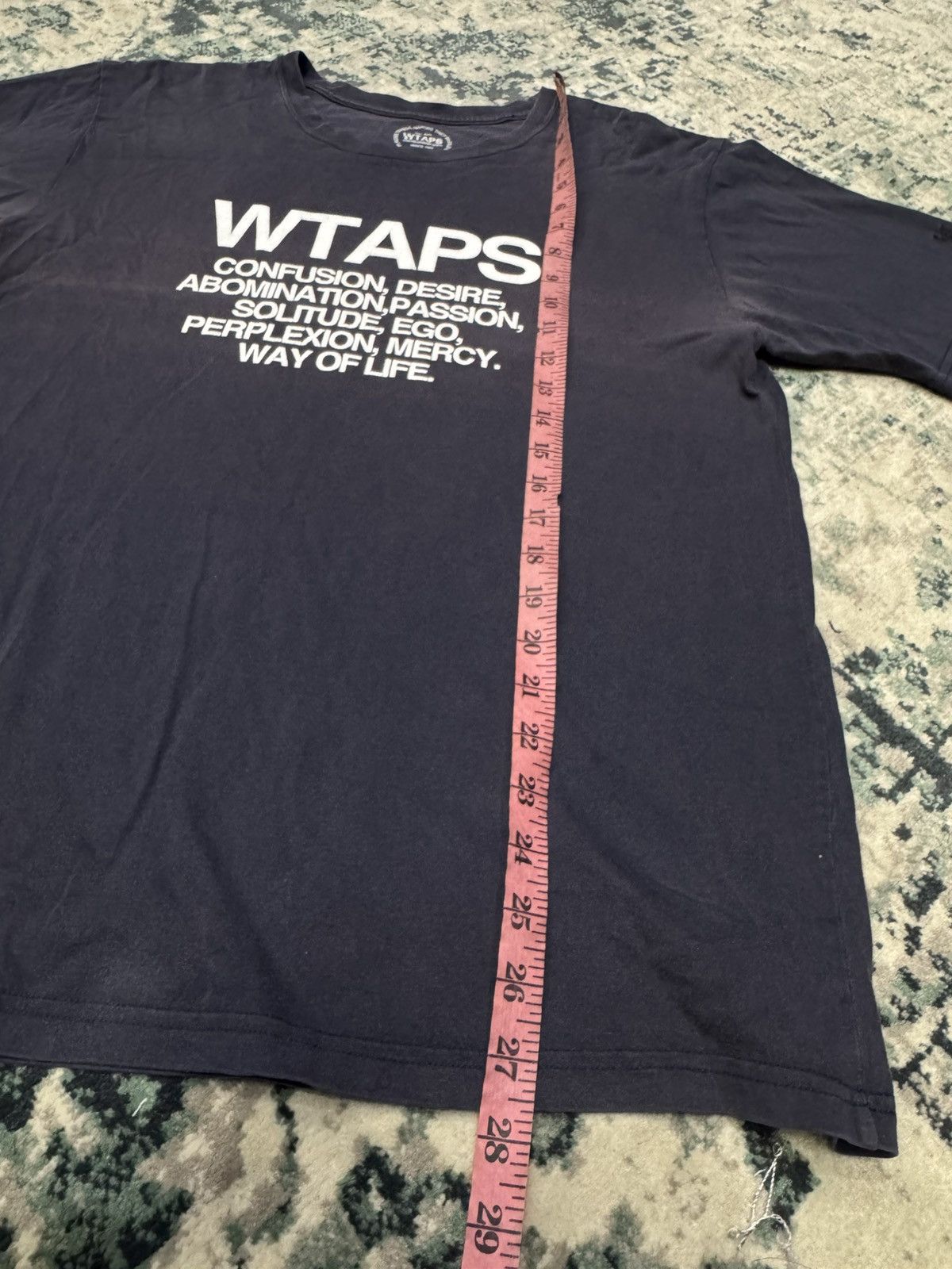 Wtaps WTAPS SUNFADED SPELLOUT SHIRT Size US M / EU 48-50 / 2 - 3 Thumbnail