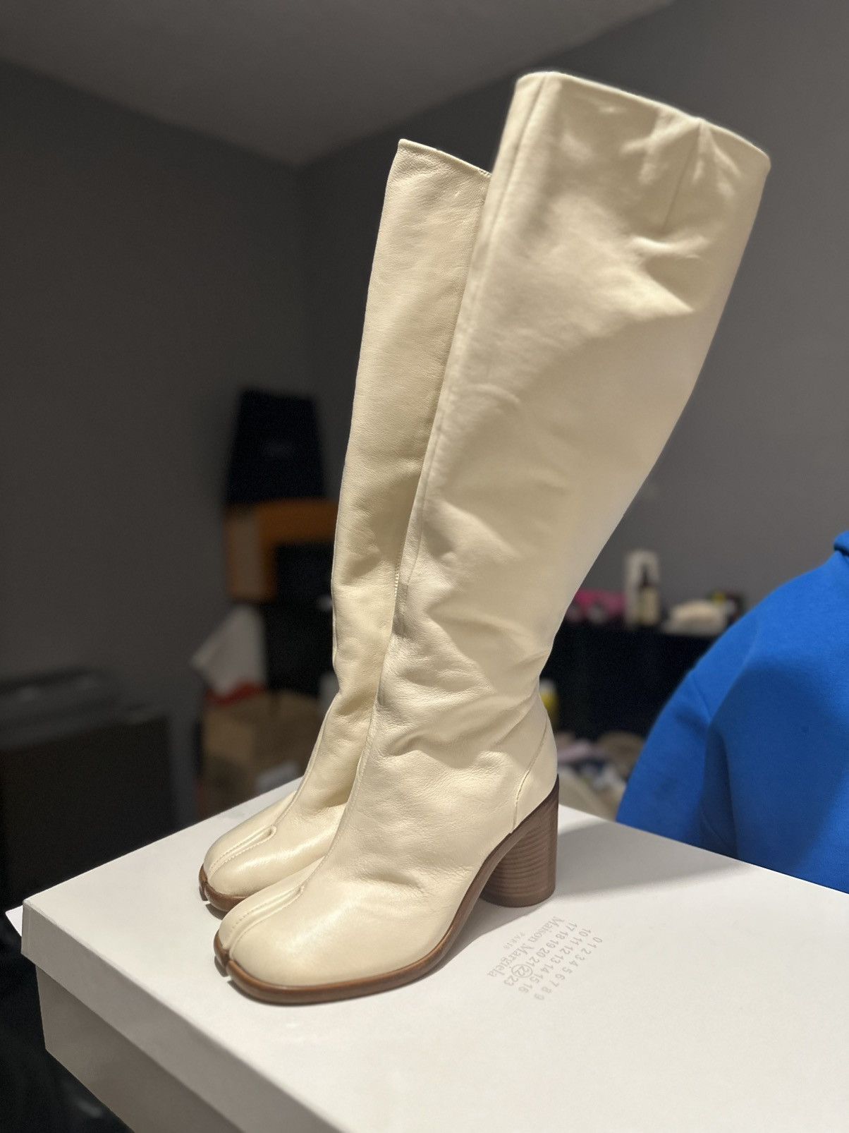 Maison Margiela Maison Margiela Tabi Boots High Knee Size US 6 / IT 36 - 1 Thumbnail