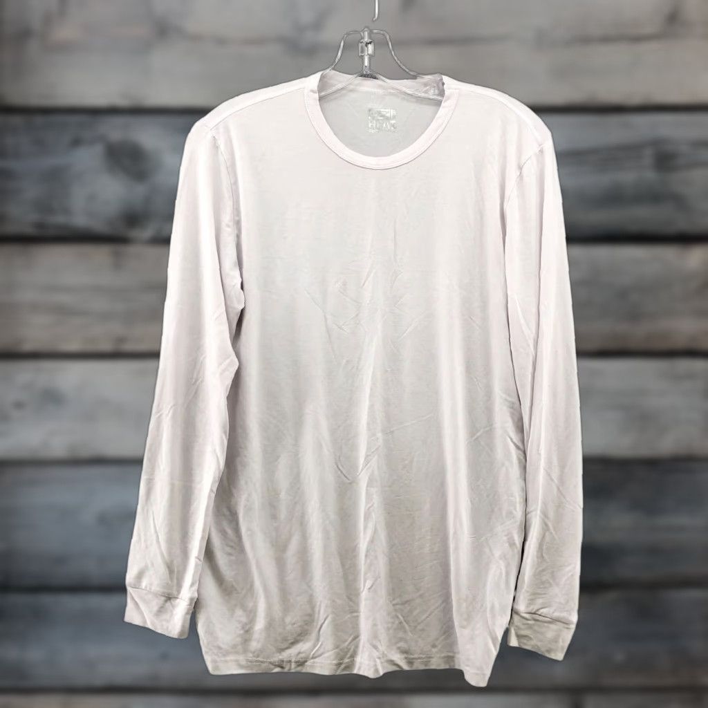 Vintage 32 Heat Mens Base Layer Long Sleeve White Shirt Size Medium Crewneck Size US M / EU 48-50 / 2 - 1 Thumbnail