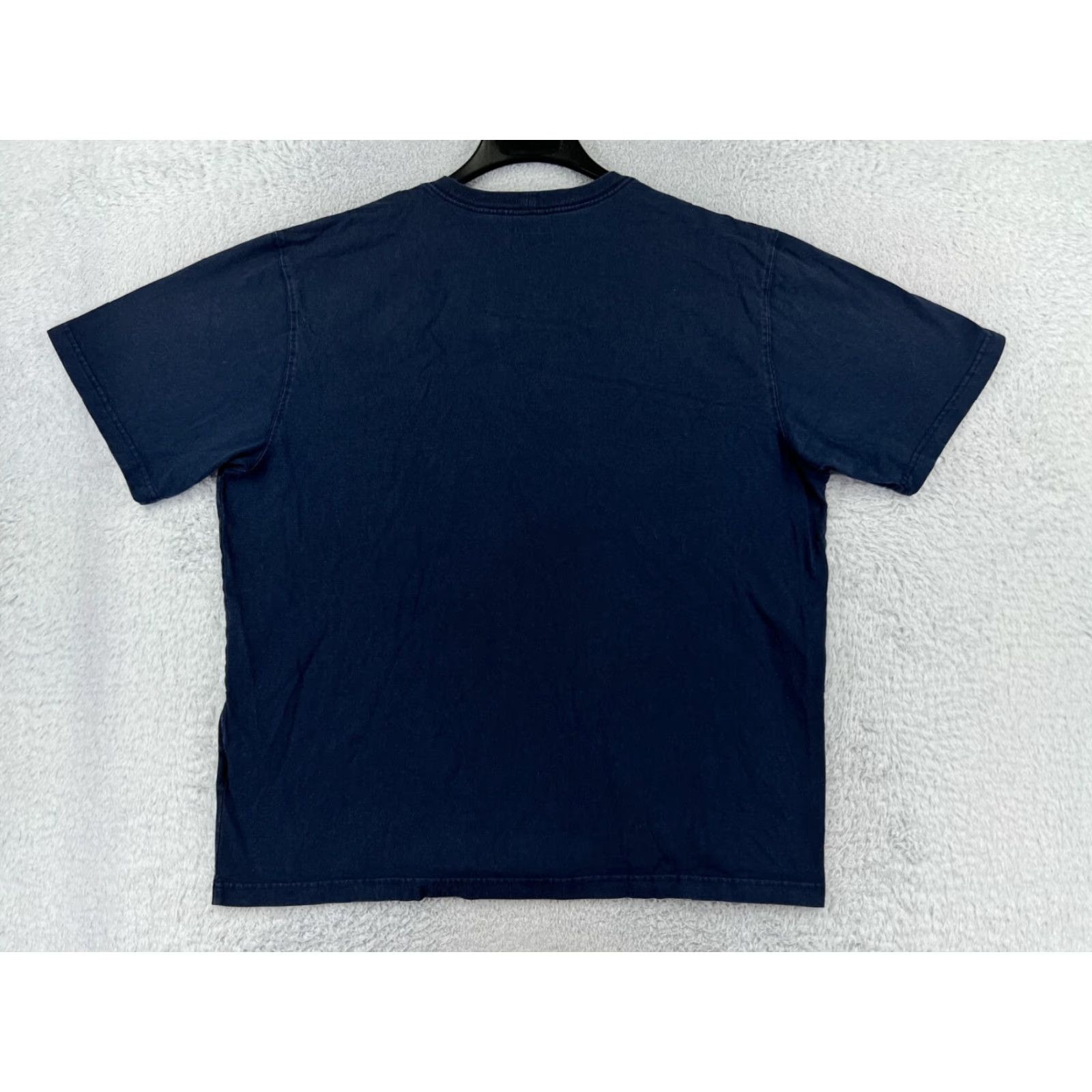 Carhartt Carhartt Shirt Men XL Blue Short Sleeve Crew Neck Cotton Pocket T-Shirt Size US XL / EU 56 / 4 - 2 Thumbnail