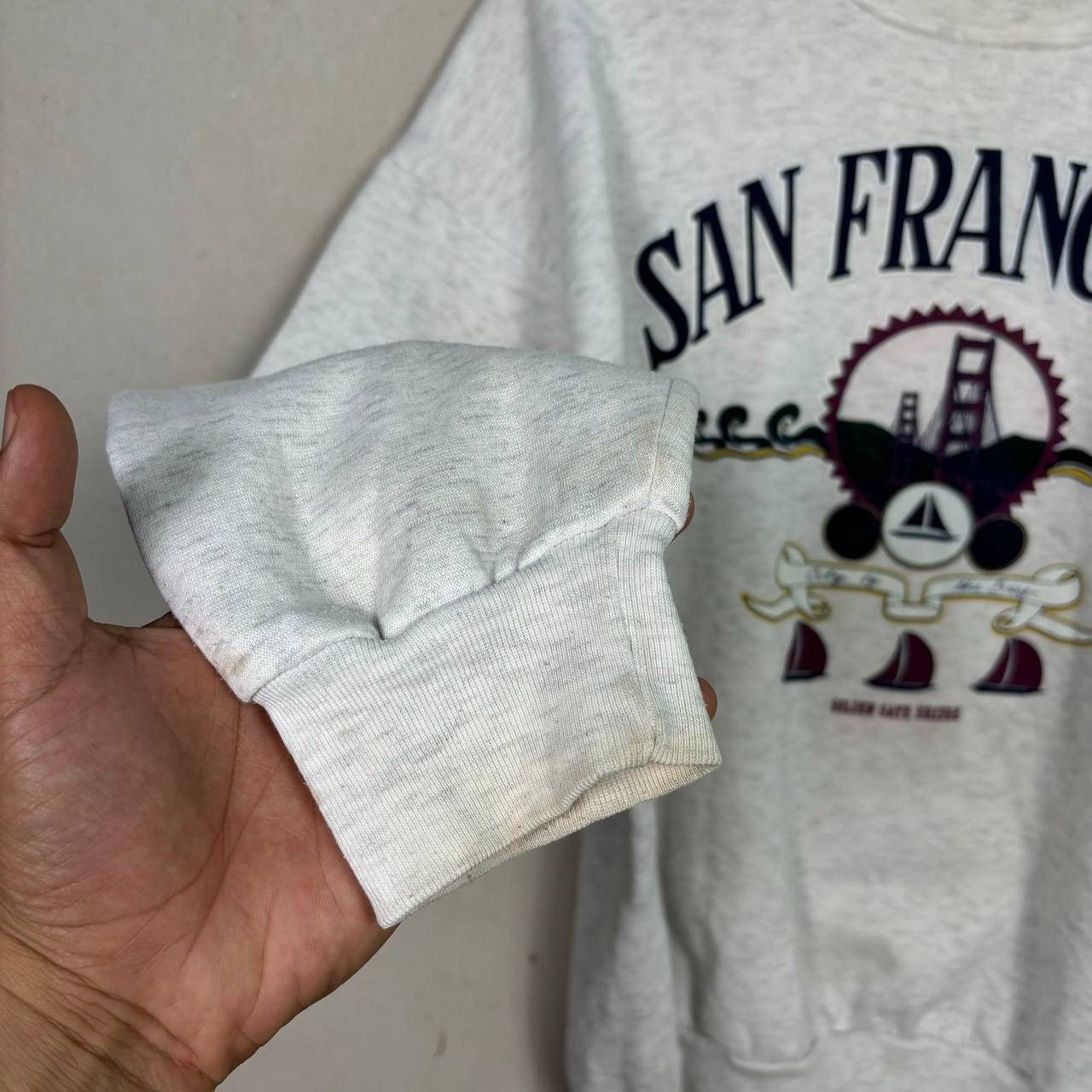 Vintage Vintage 80s San Francisco California Crewneck Sweatshirt Size US M / EU 48-50 / 2 - 7 Thumbnail