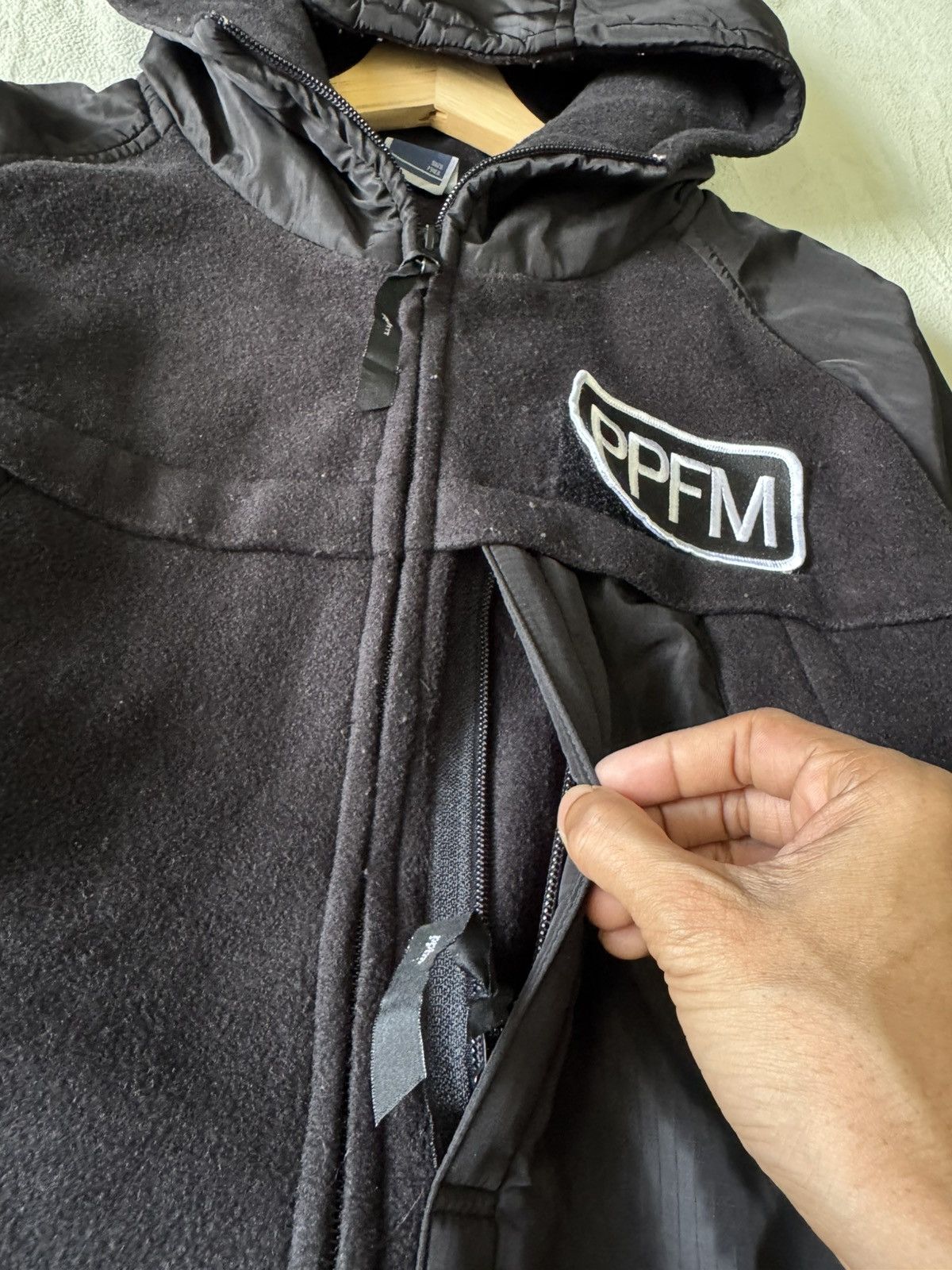 PPFM PEYTON PLACE FOR MAN ZIPPER HOOD Size US L / EU 52-54 / 3 - 6 Thumbnail