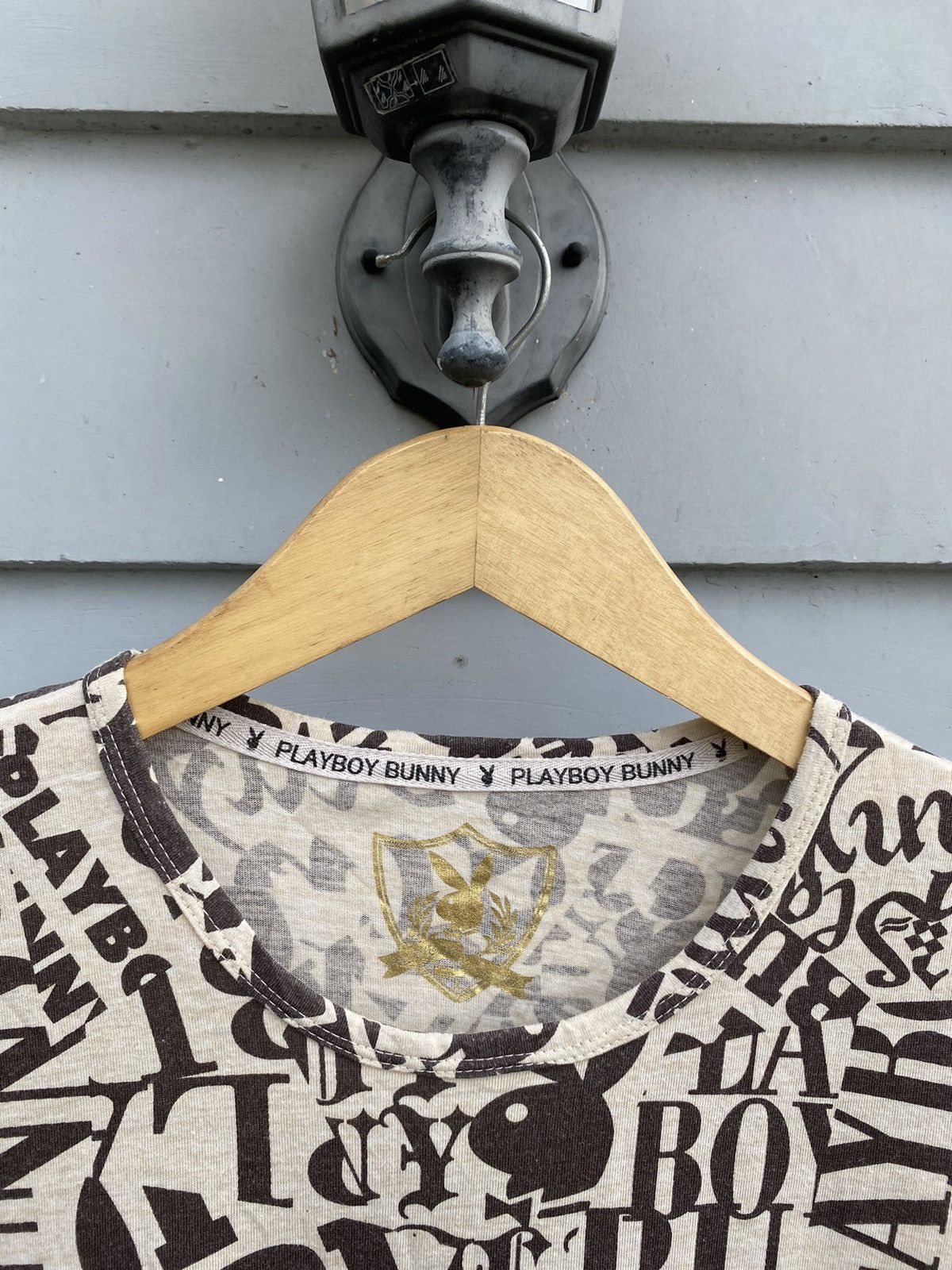 Playboy Playboy Bunny All Over Print Art Logo Longsleeve Japanese Size L / US 10 / IT 46 - 3 Thumbnail