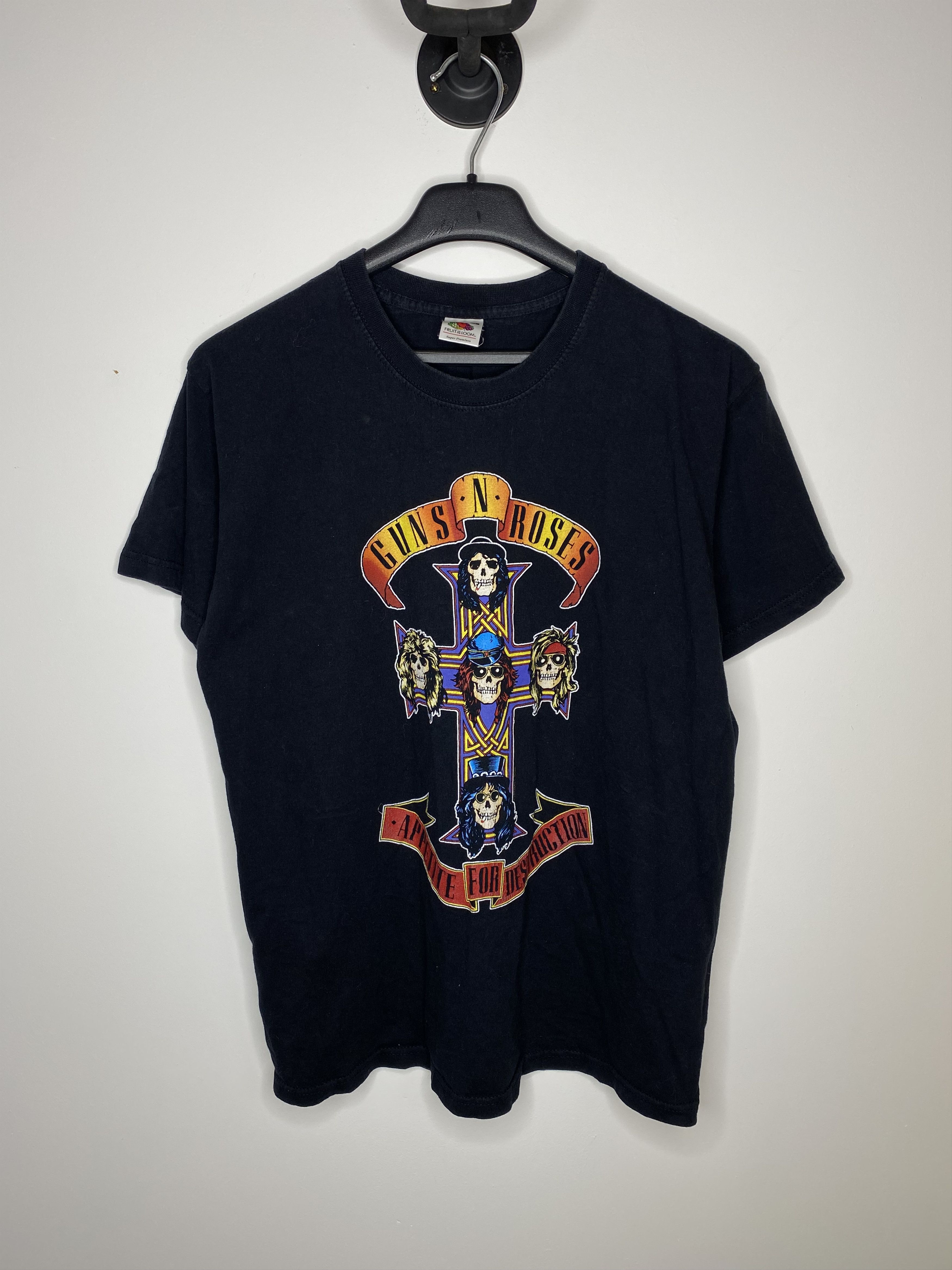 Guns N' Roses VINTAGE GUNS N ROSES "APPETITE FOR DESTRUCTION" ROCK T SHIRT Size US M / EU 48-50 / 2 - 1 Thumbnail