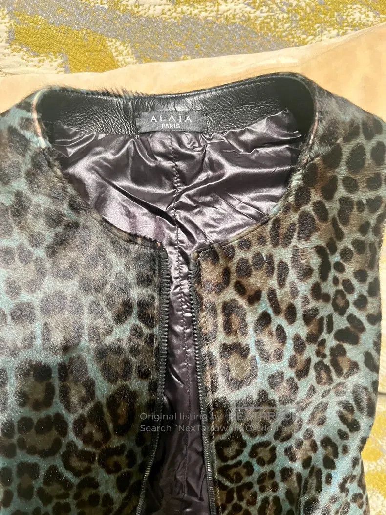 Alaia Alaia Fur Vest with Multiple Wearing Options Size XS / US 0-2 / IT 36-38 - 3 Thumbnail