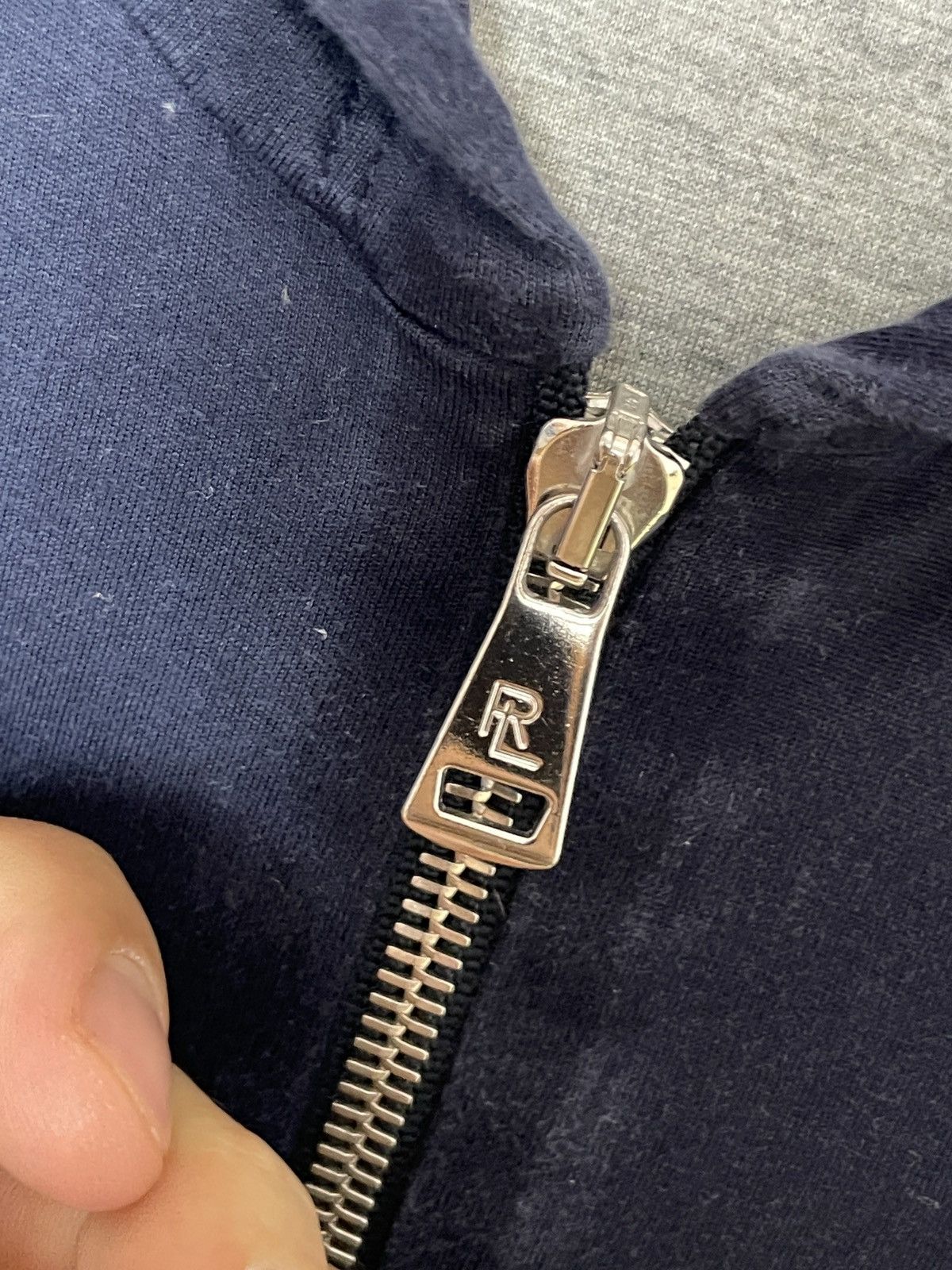 Ralph Lauren Purple Label Ralph Lauren Purple Label Navy Zip Hoodie RRP 1450$ Size US XL / EU 56 / 4 - 7 Thumbnail