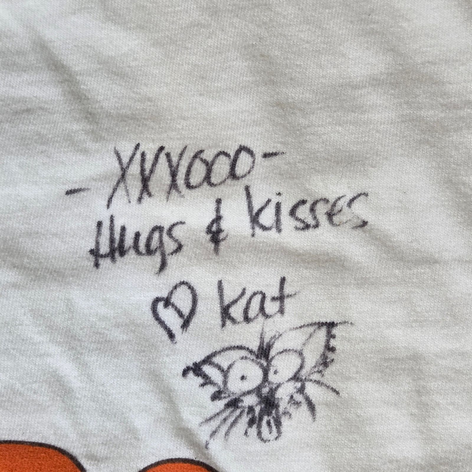 Hanes Hooters Atlanta GA Signed Vintage Tee XL USA Size US XL / EU 56 / 4 - 4 Thumbnail