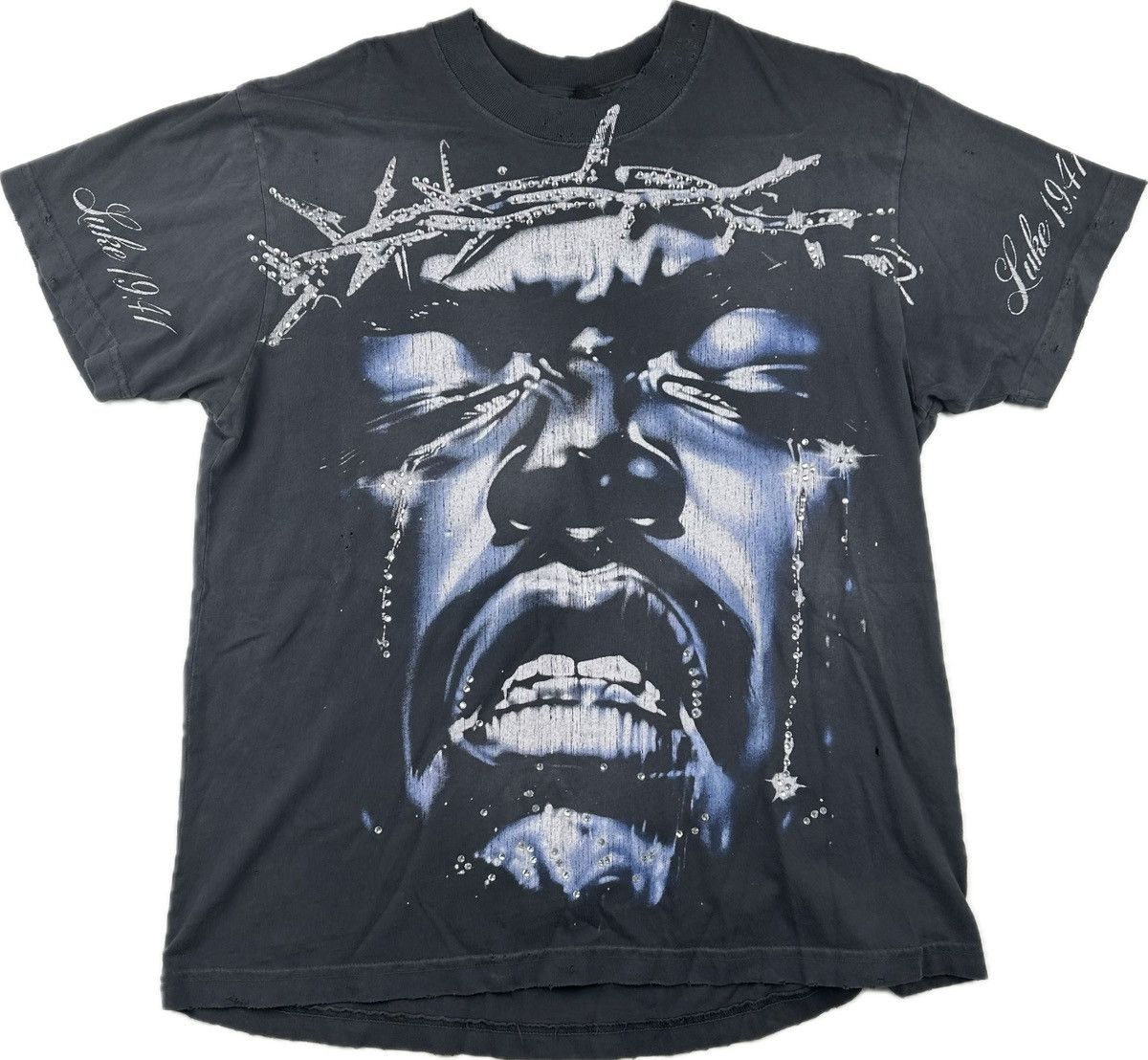 HELLSTAR Hellstar Wept T-shirt Size US S / EU 44-46 / 1 - 1 Thumbnail