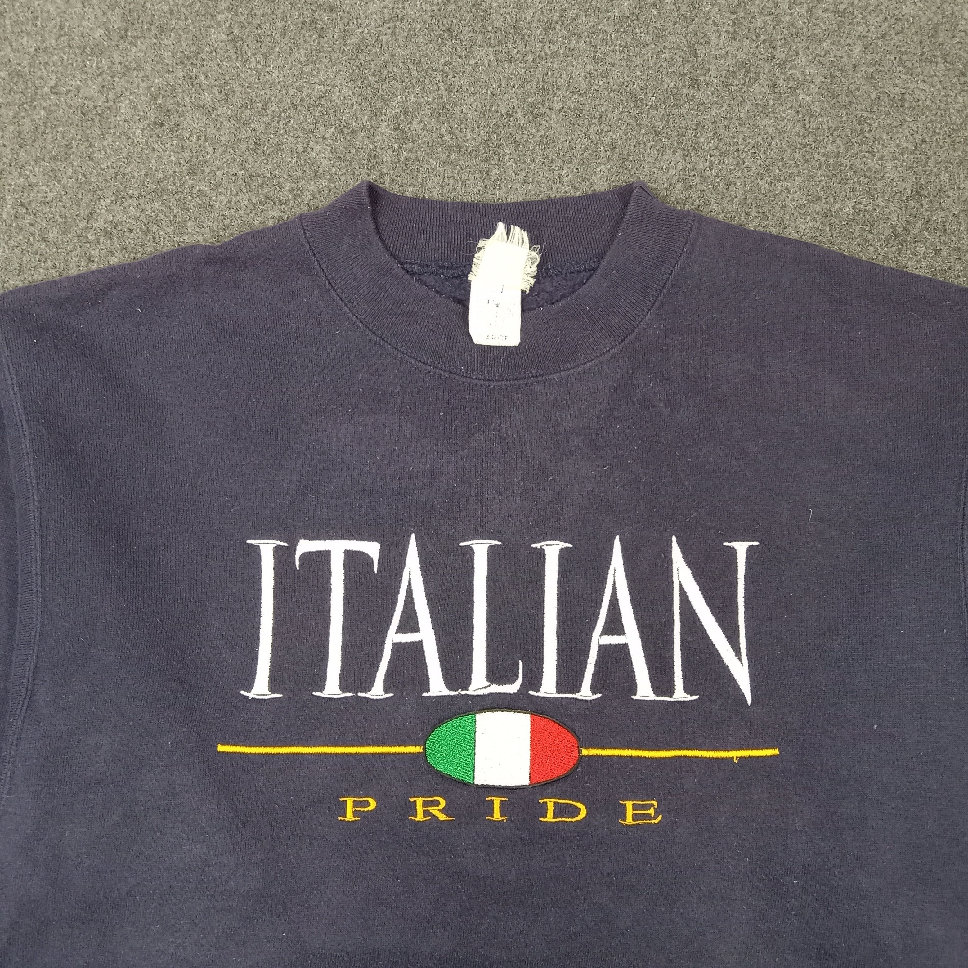 Vintage Italian Prode Streetwear Style Promo Sweatshirt C216N11 Size US S / EU 44-46 / 1 - 2 Thumbnail